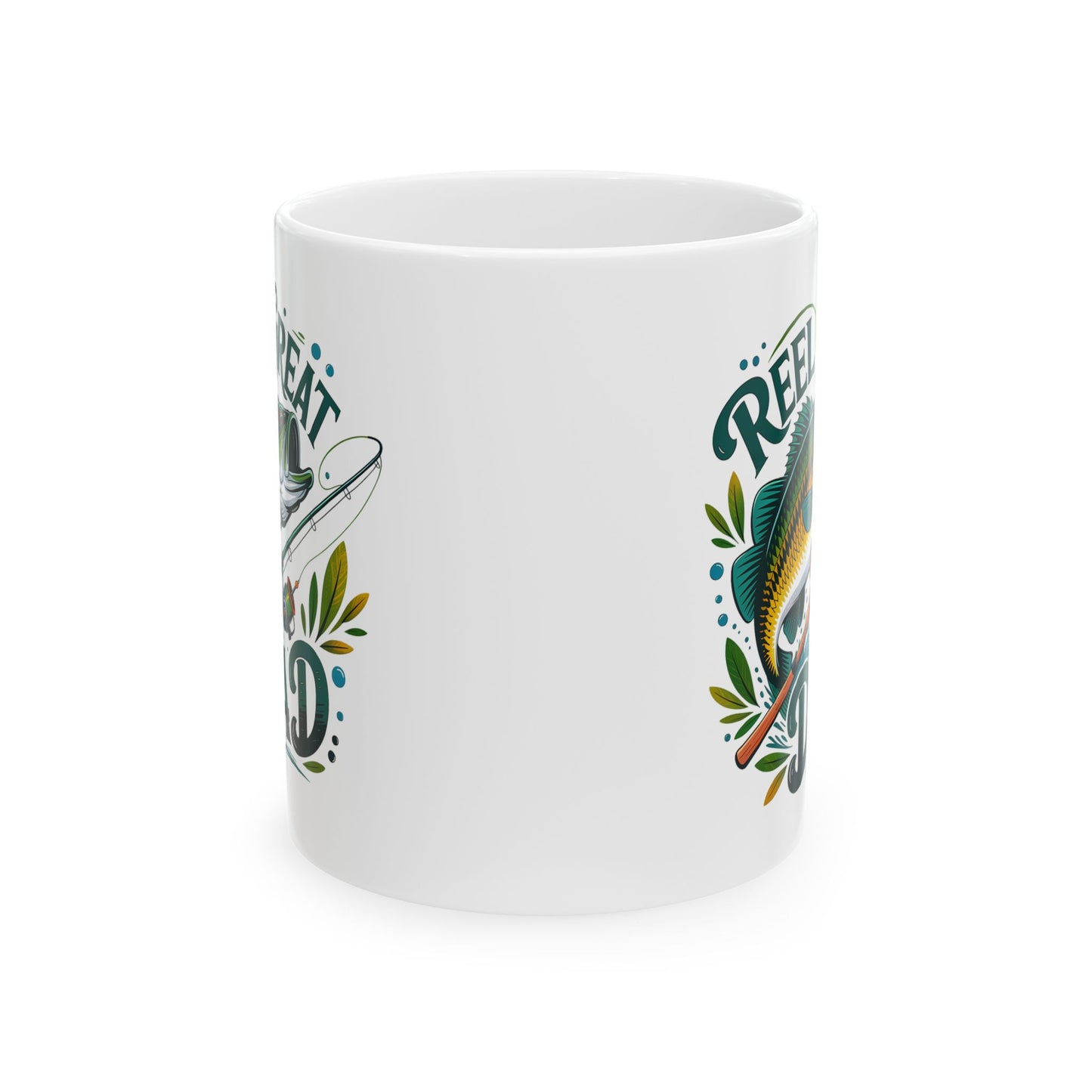 REEL GREAT DAD – Fishing Mug for Father’s Day, Birthday, or Just Because