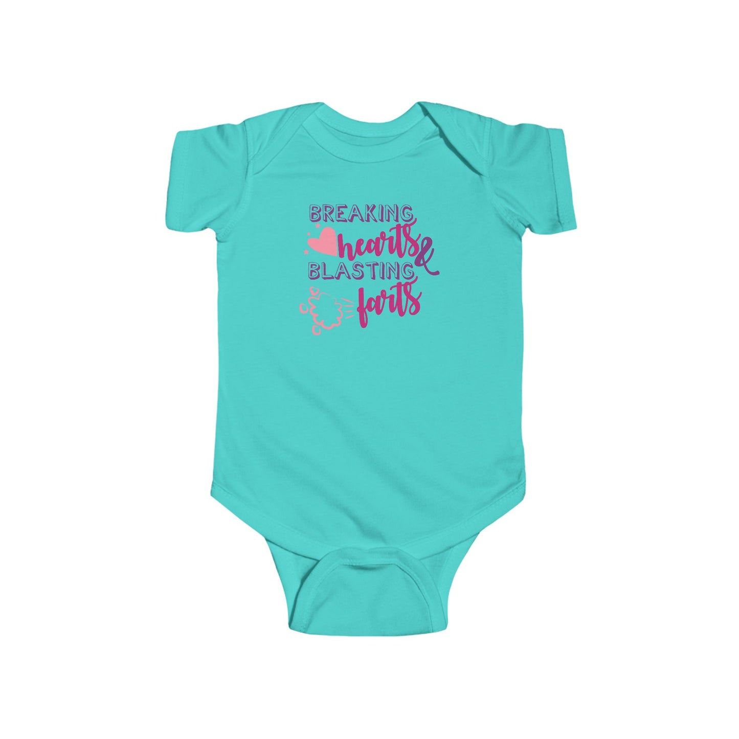 💥 Breaking Hearts & Blasting Farts Baby Onesie – Funny & Adorable Outfit 👶✨