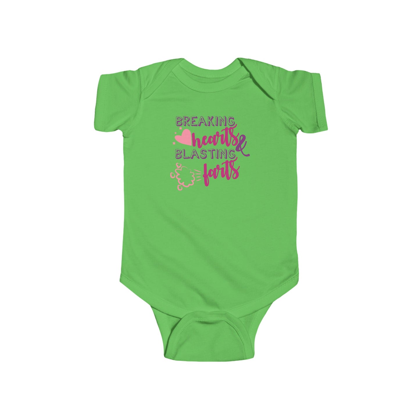 💥 Breaking Hearts & Blasting Farts Baby Onesie – Funny & Adorable Outfit 👶✨