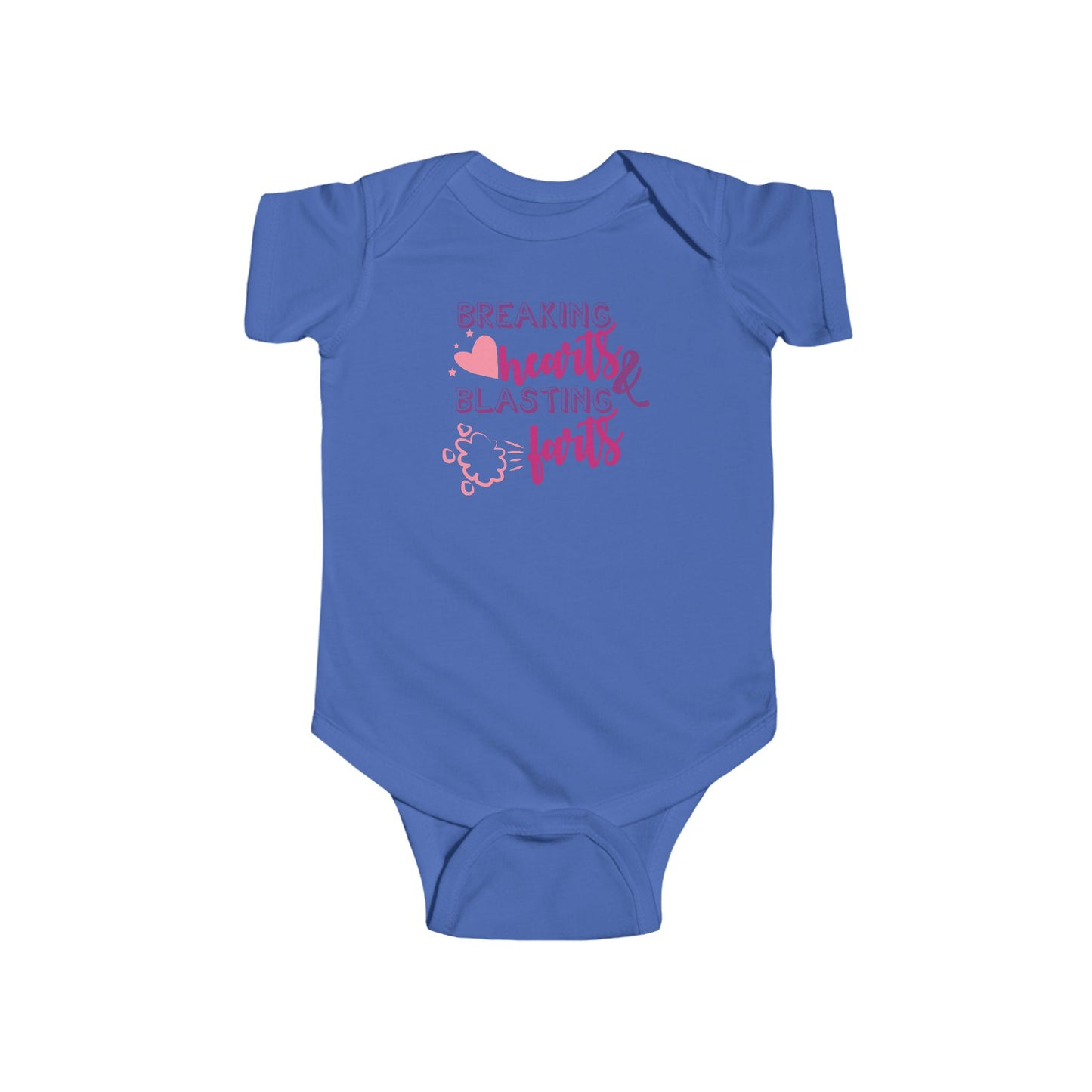💥 Breaking Hearts & Blasting Farts Baby Onesie – Funny & Adorable Outfit 👶✨