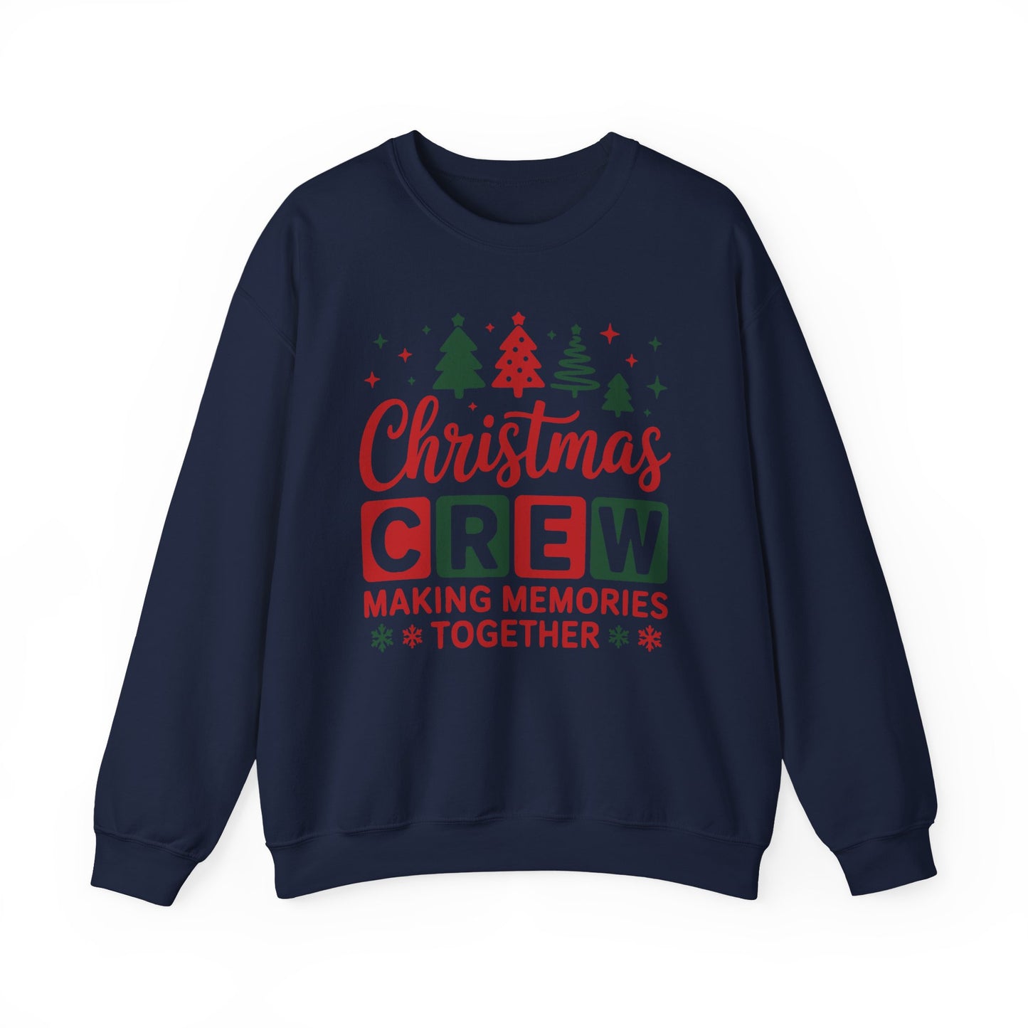 🎄✨ Christmas Crew Sweatshirt – Matching Holiday Outfit for Festive Fun