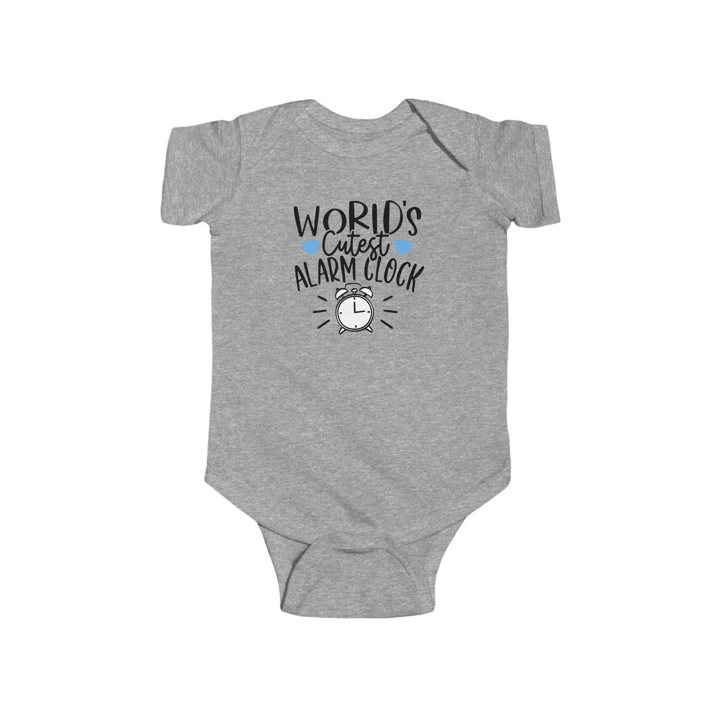 Pijama de bebé con el despertador más bonito del mundo | Divertido mono infantil con diseño de reloj | Disponible en versión orgánica