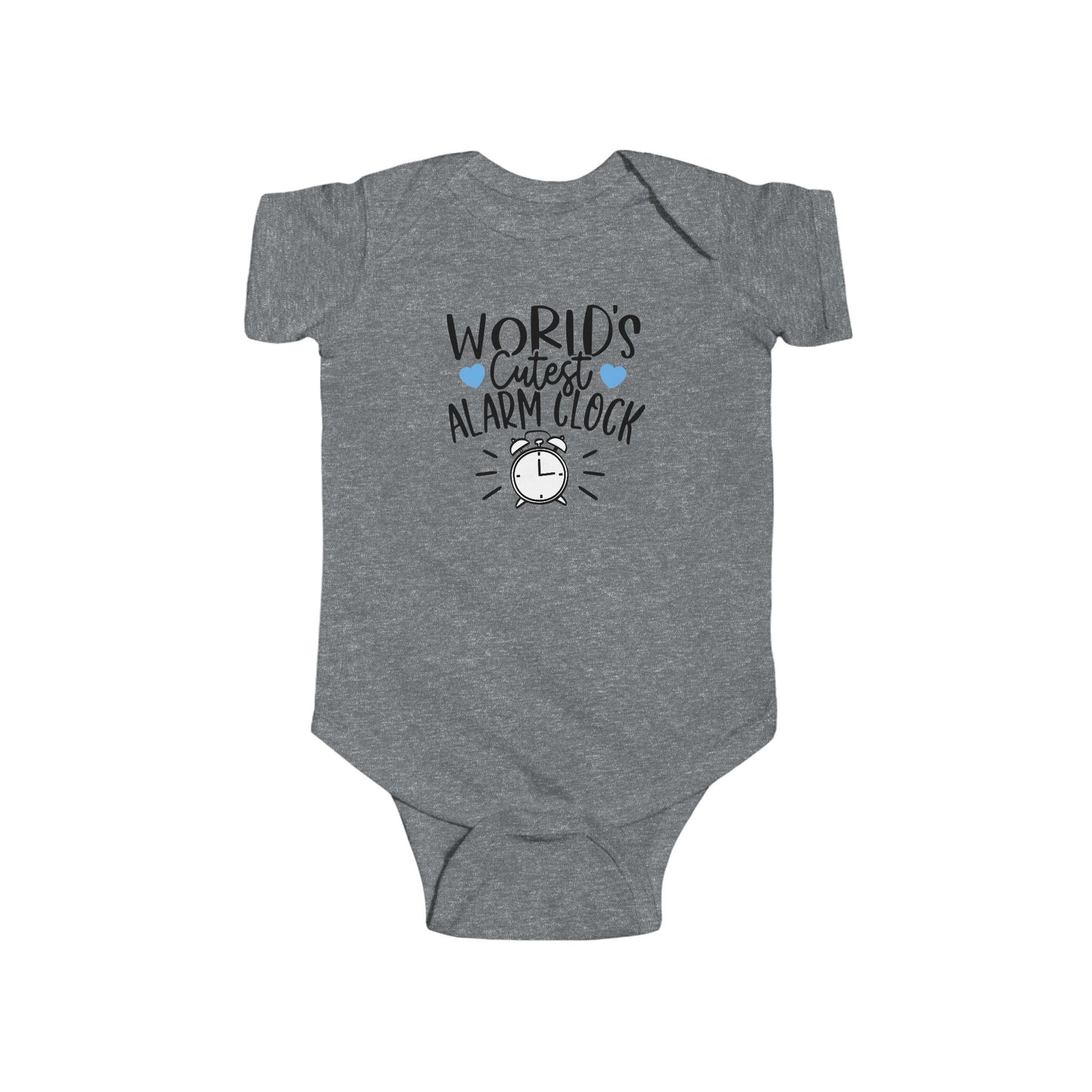Pijama de bebé con el despertador más bonito del mundo | Divertido mono infantil con diseño de reloj | Disponible en versión orgánica