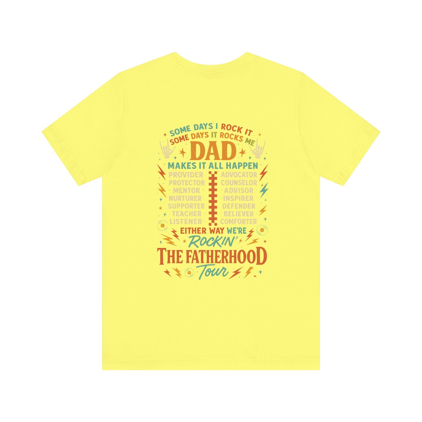 🎤 DAD TOUR – Camiseta divertida para papá inspirada en un concierto