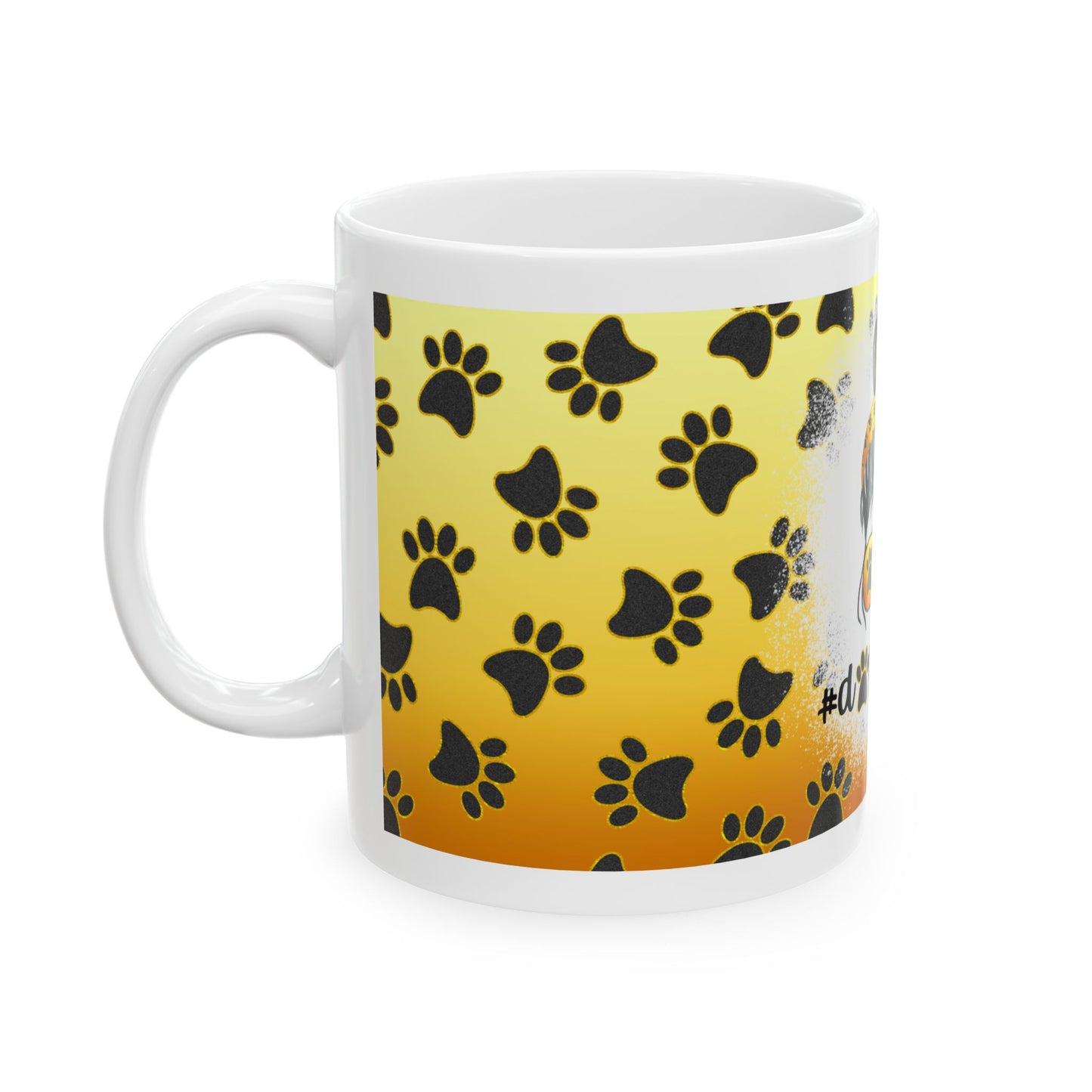 🐾 #dogmomlife – Cute & Fun Mug for Dog Moms 🐶