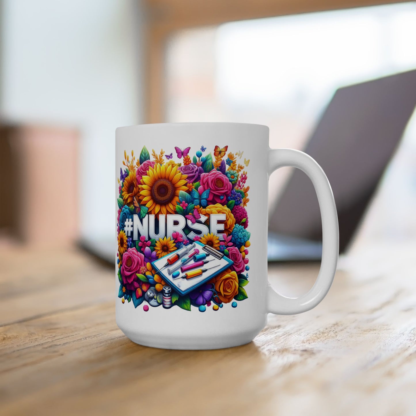 Nurse Coffee Mug, Nurse Gift, Healthcare Mug, Nursing Mug, Nurse Appreciation, Nurse Cup, Nurse Office Decor, Medical Mug, Gift for Her, Mug