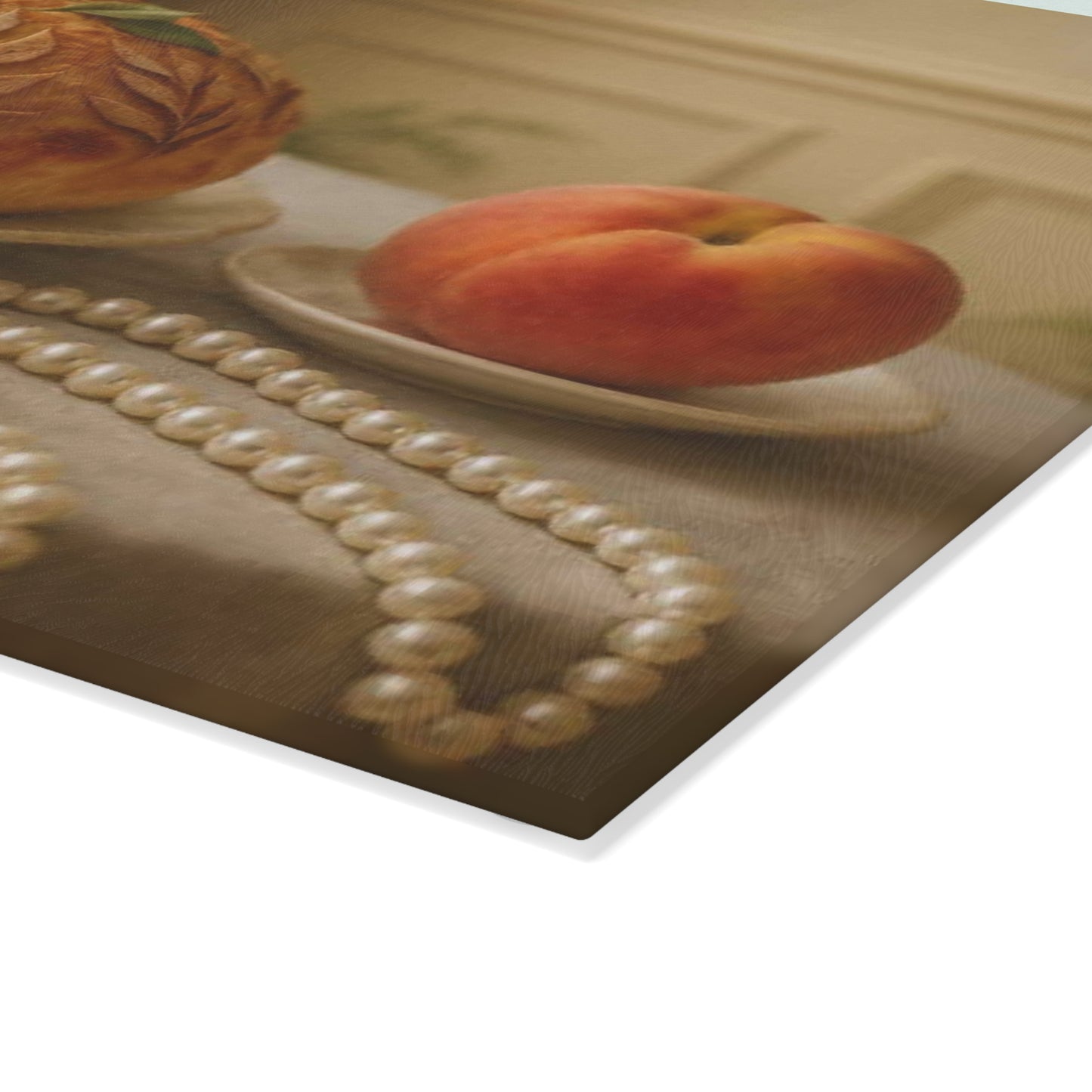 🍞 Ophelia Sourdough Bread – Vintage Bakery Art Tempered Glass Cutting Board