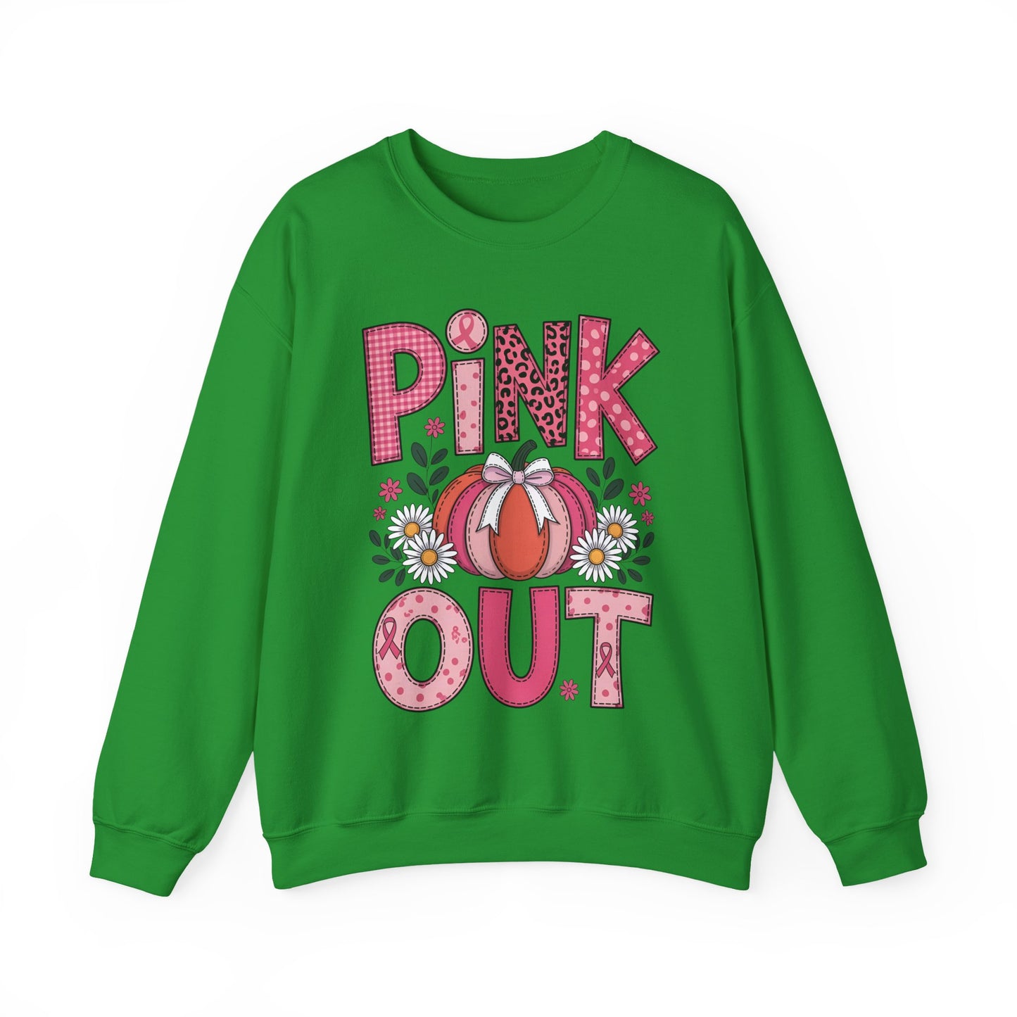 🎃🎀 Pink Out Pumpkin Sweatshirt – Fall Breast Cancer Awareness