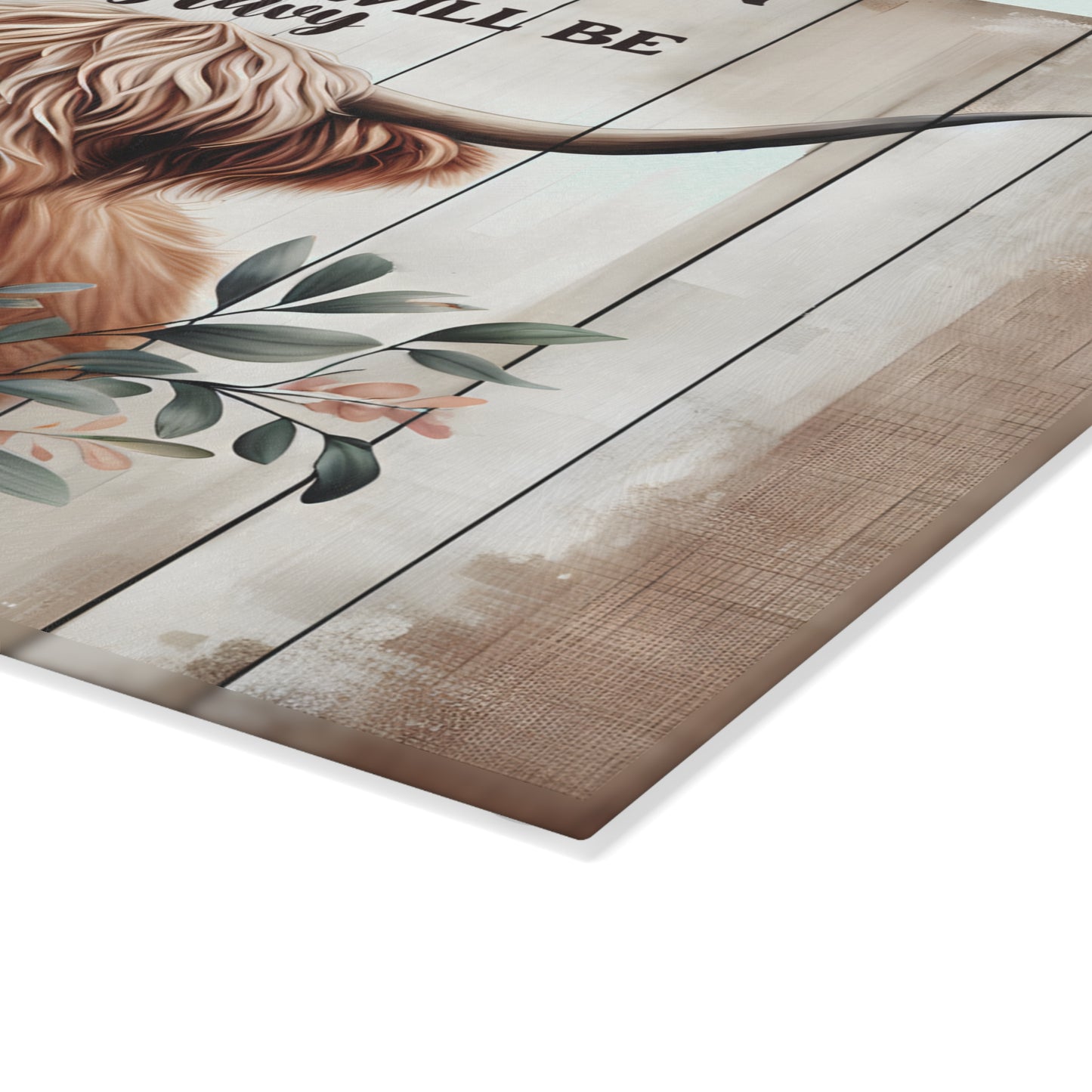 🐄 “Mind Your Own Biscuits” Cutting Board – Sass, Southern Charm & Farmhouse Fun