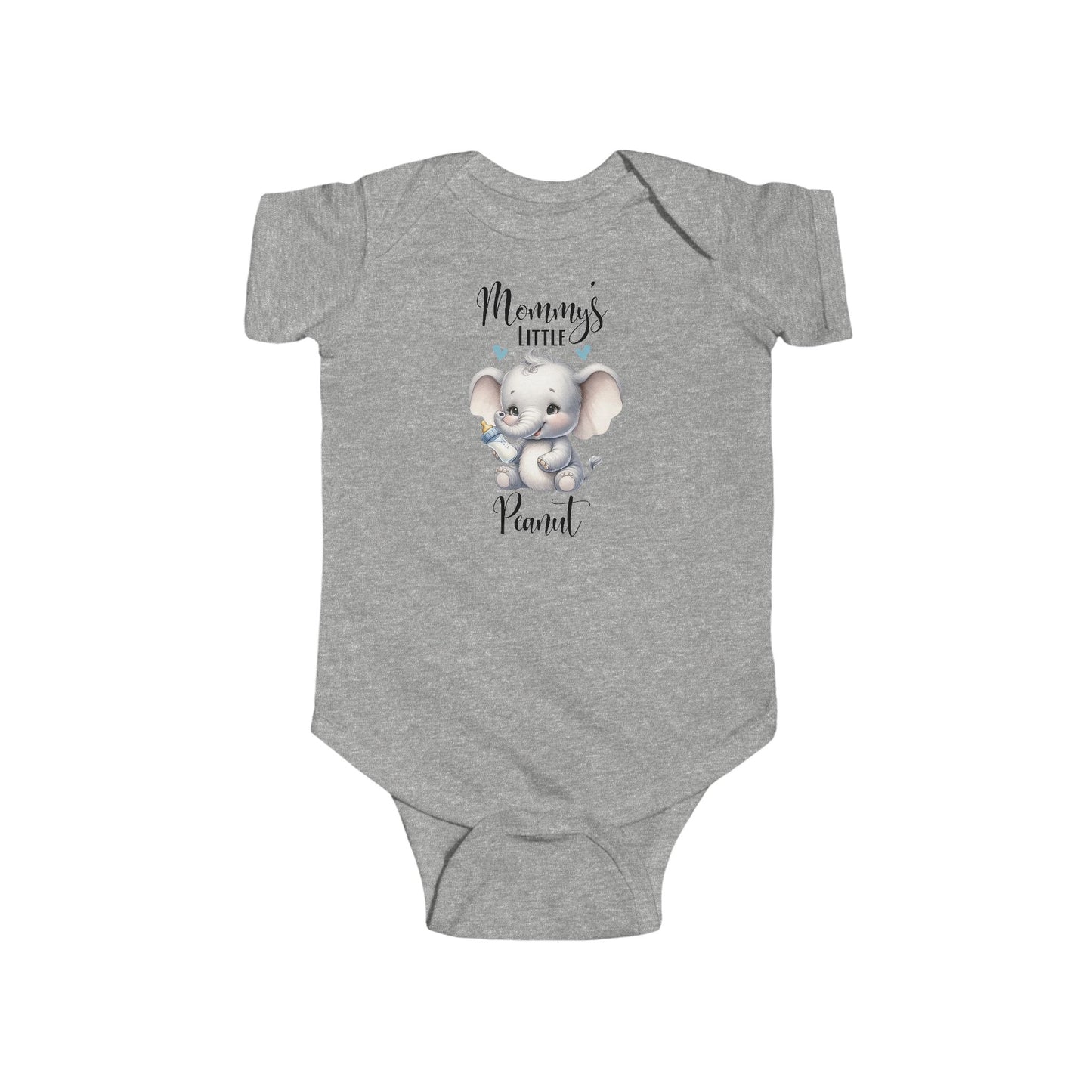 🍼🐘 Mommy’s Little Peanut Baby Onesie – Adorable Elephant Outfit for Babies 💖👶