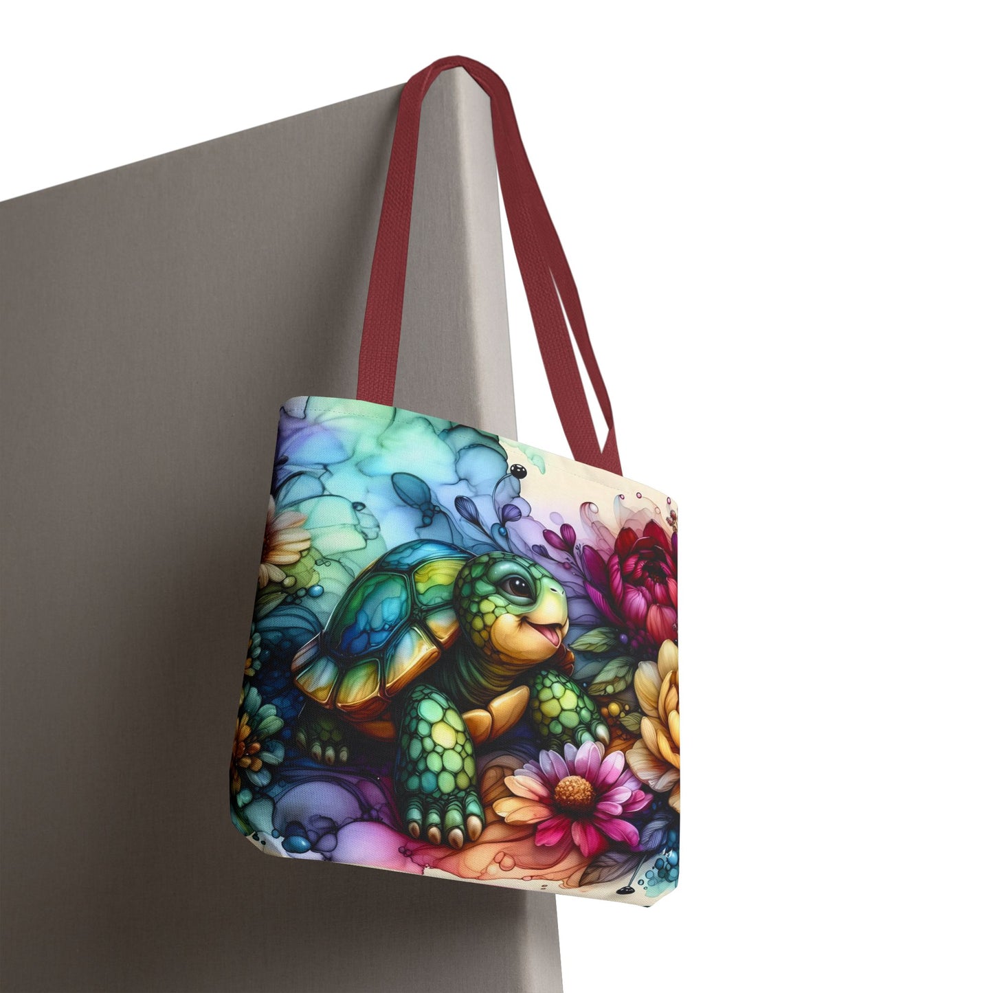 Bolsa de mano - Diseño de tortugas coloridas