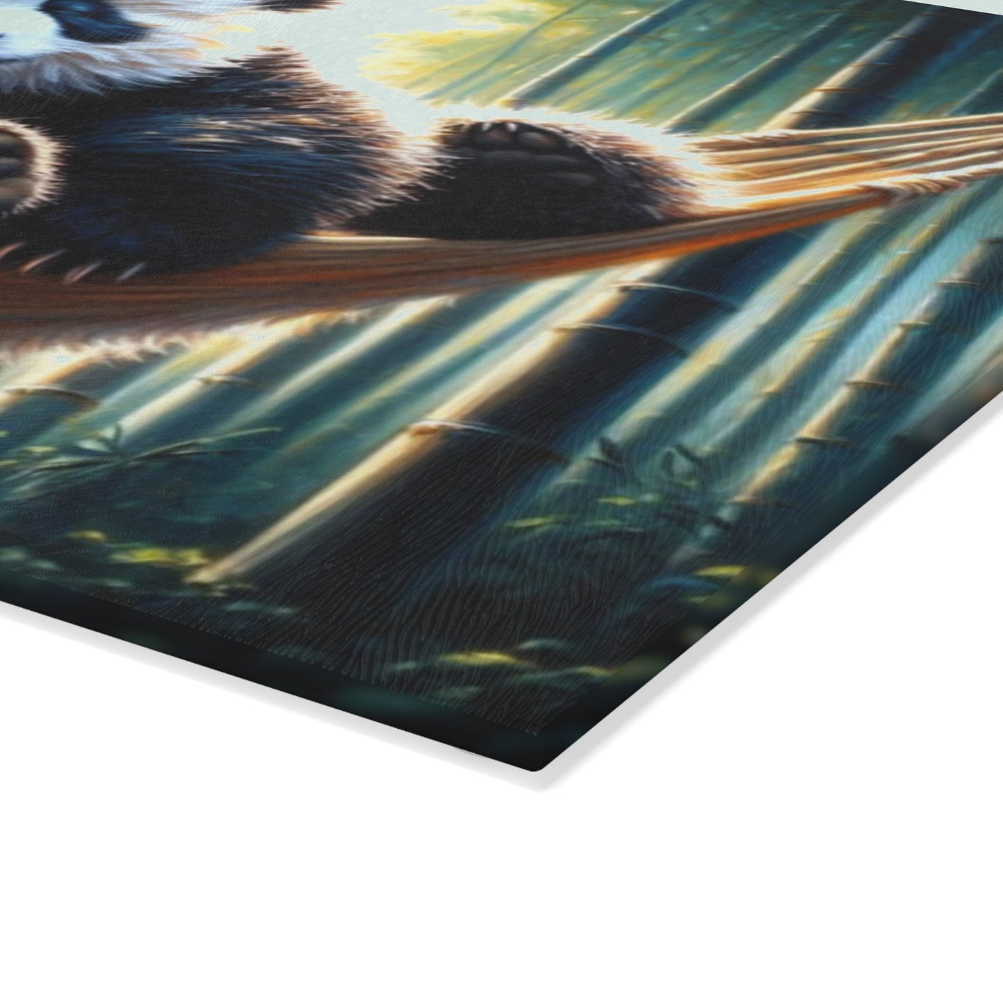 🐼 Relaxing Panda Cutting Board – Tranquil Forest Vibes with Adorable Charm