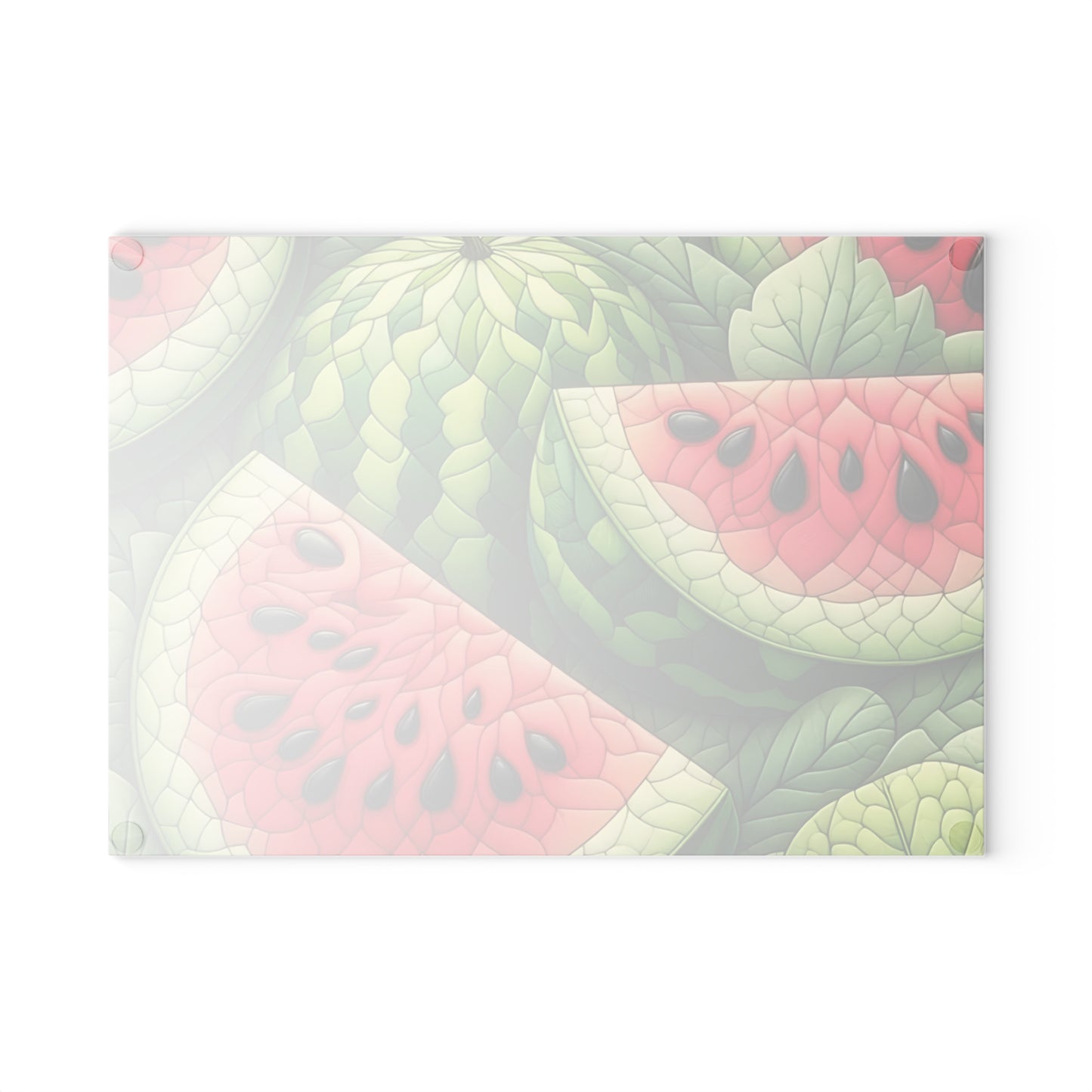 🍉 Juicy Watermelon Glass Cutting Board – Sweet Summer Kitchen Vibes