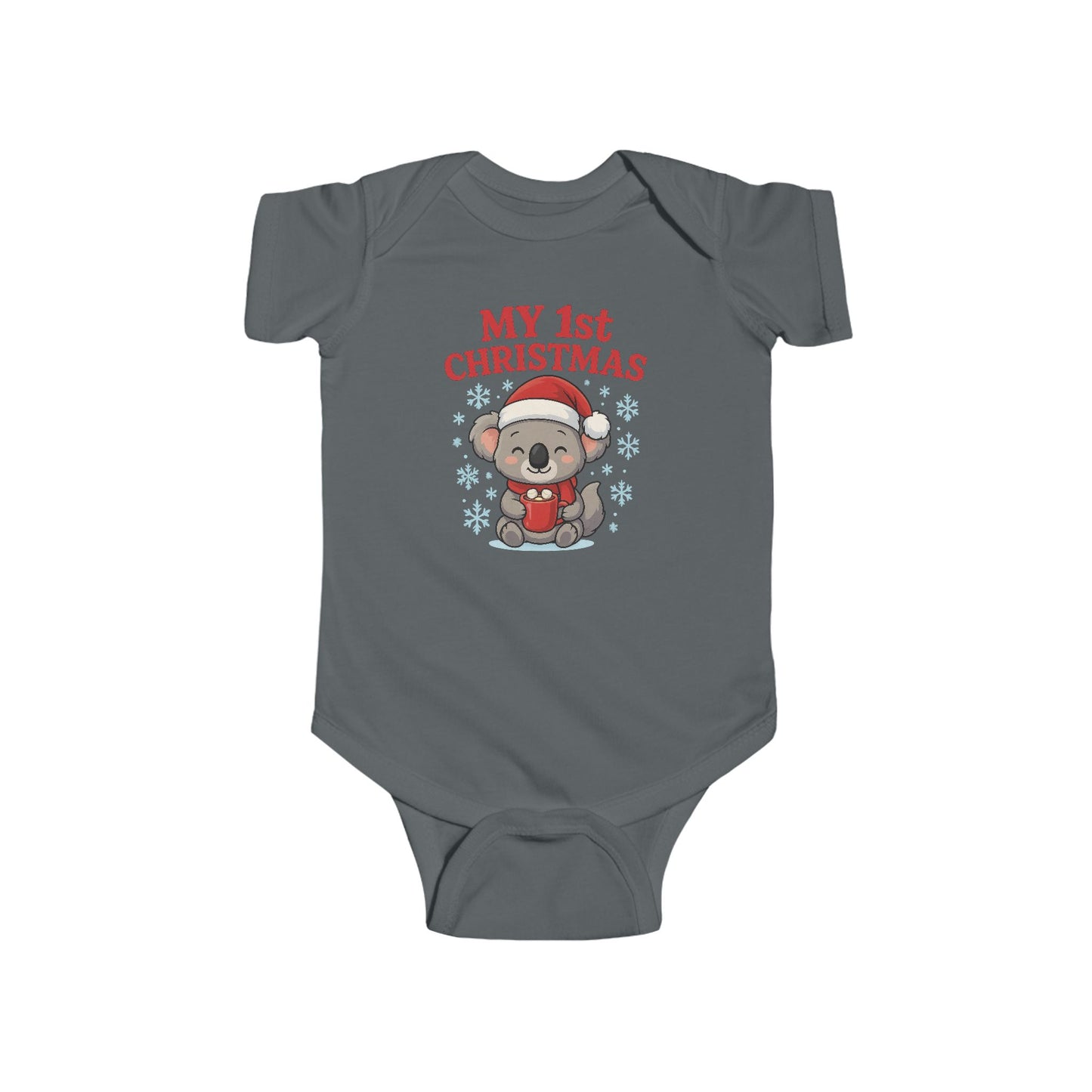 🎄🐨 My 1st Christmas Baby Onesie – Adorable Koala Holiday Outfit for Infants 🎅❄️