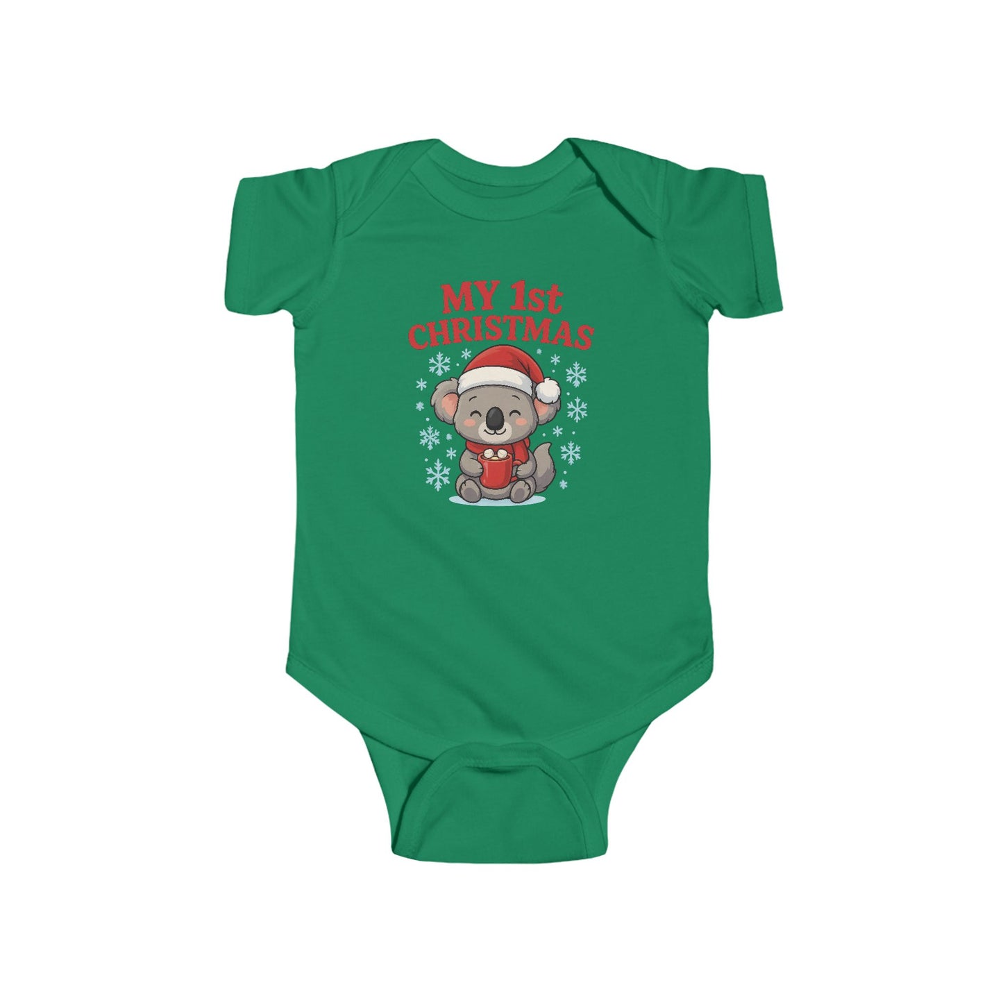 🎄🐨 My 1st Christmas Baby Onesie – Adorable Koala Holiday Outfit for Infants 🎅❄️