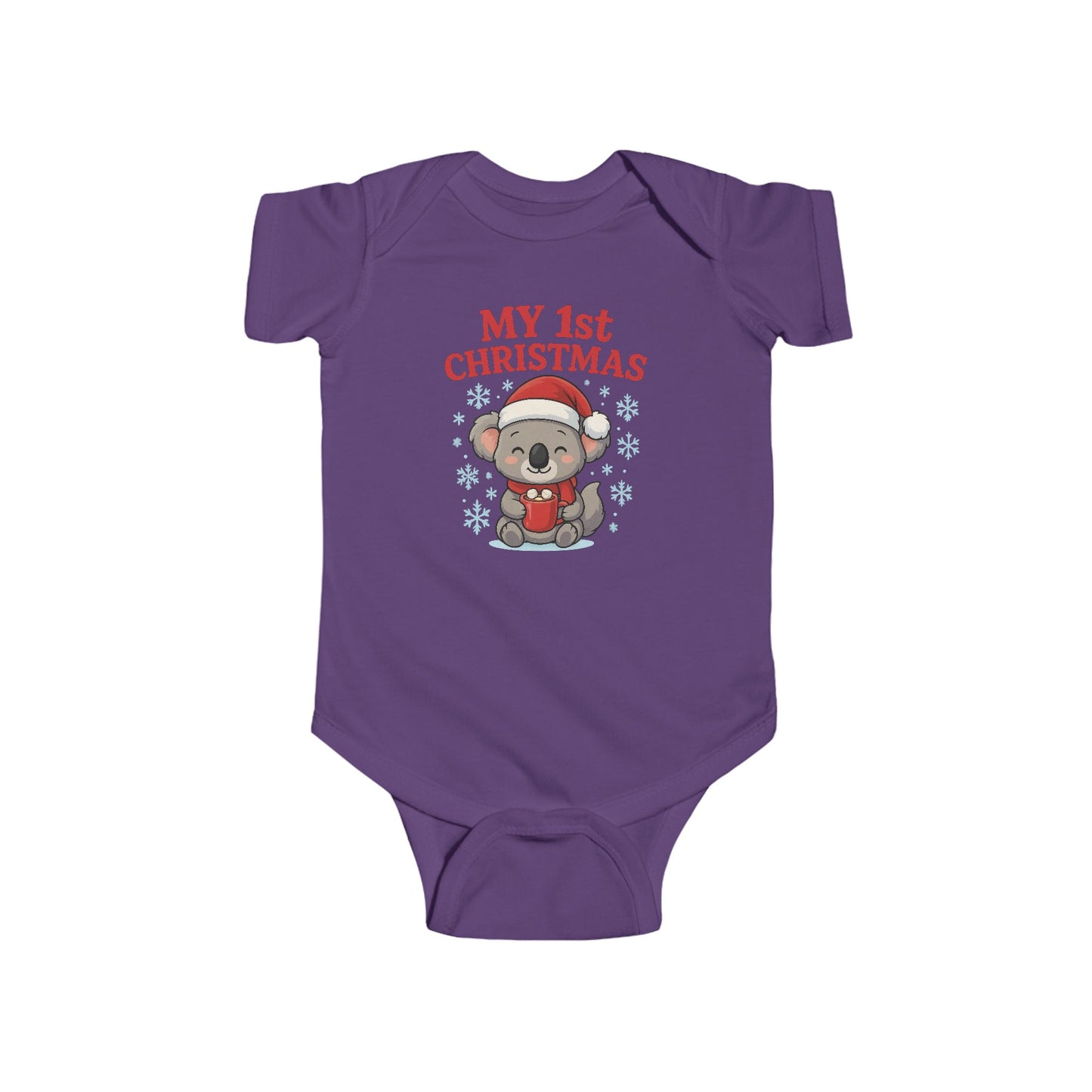 🎄🐨 My 1st Christmas Baby Onesie – Adorable Koala Holiday Outfit for Infants 🎅❄️