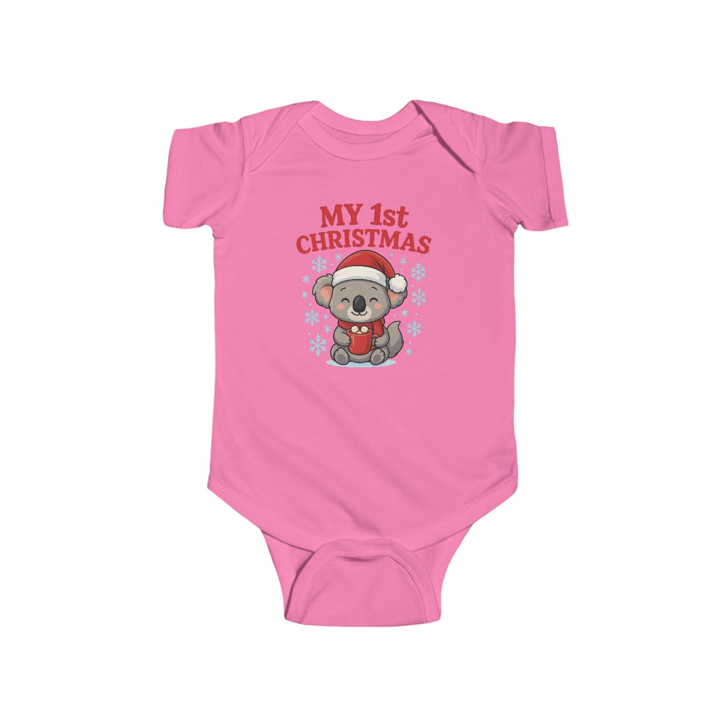 🎄🐨 My 1st Christmas Baby Onesie – Adorable Koala Holiday Outfit for Infants 🎅❄️