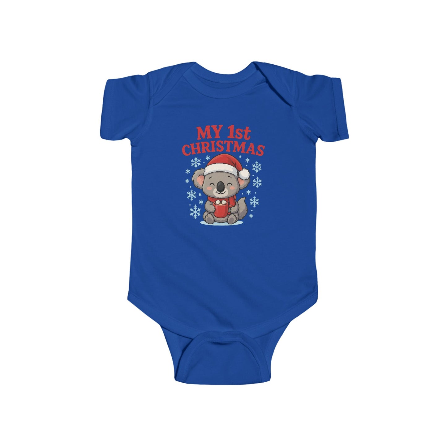 🎄🐨 My 1st Christmas Baby Onesie – Adorable Koala Holiday Outfit for Infants 🎅❄️