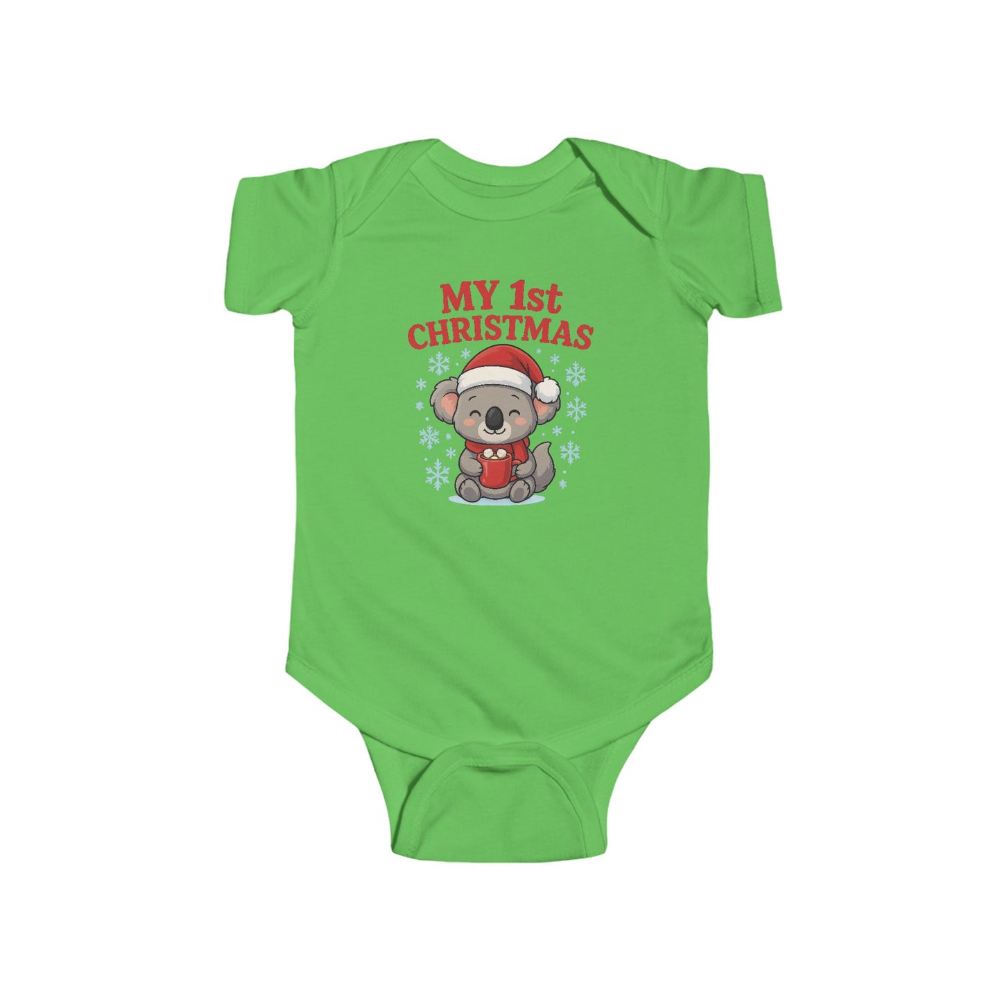 🎄🐨 My 1st Christmas Baby Onesie – Adorable Koala Holiday Outfit for Infants 🎅❄️