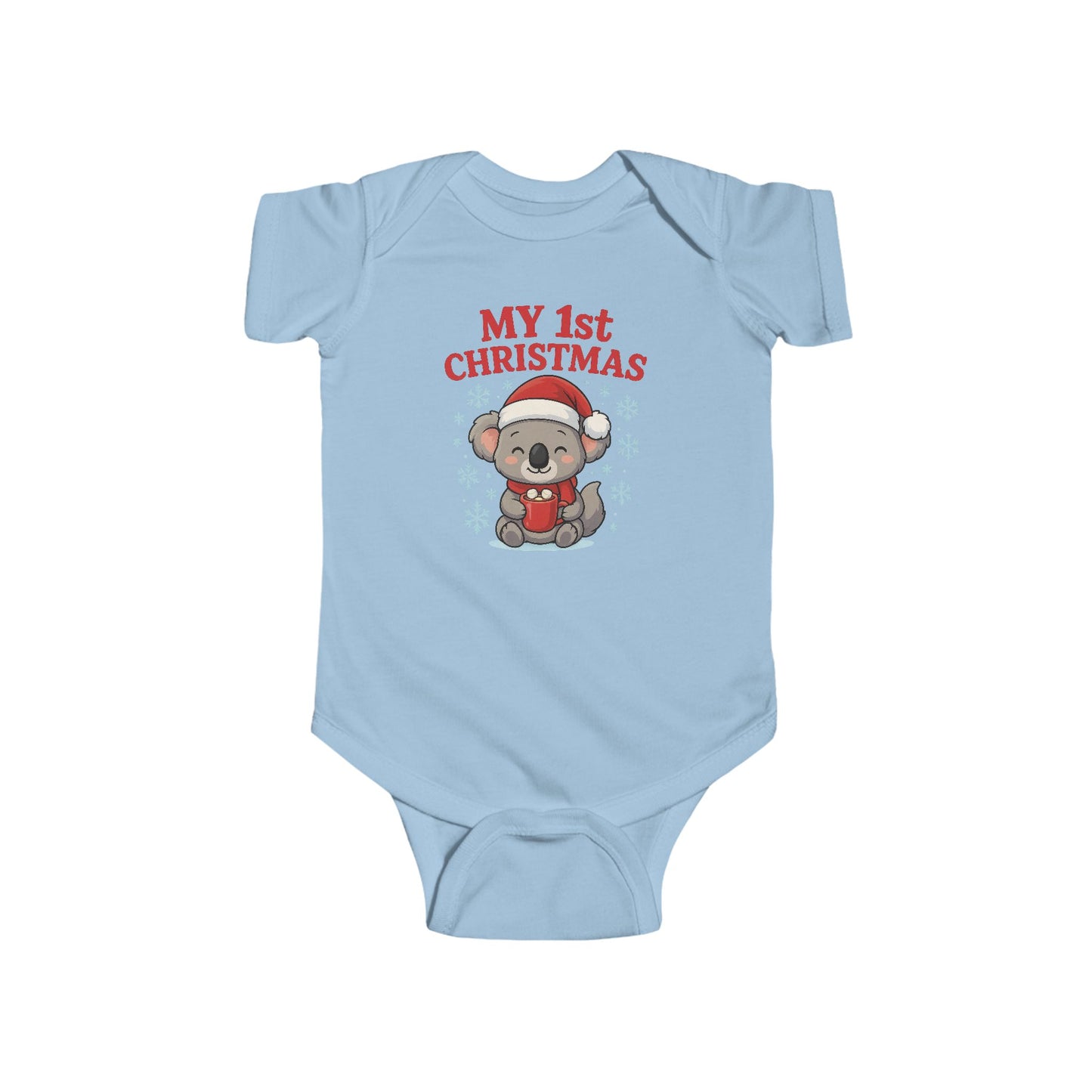 🎄🐨 My 1st Christmas Baby Onesie – Adorable Koala Holiday Outfit for Infants 🎅❄️