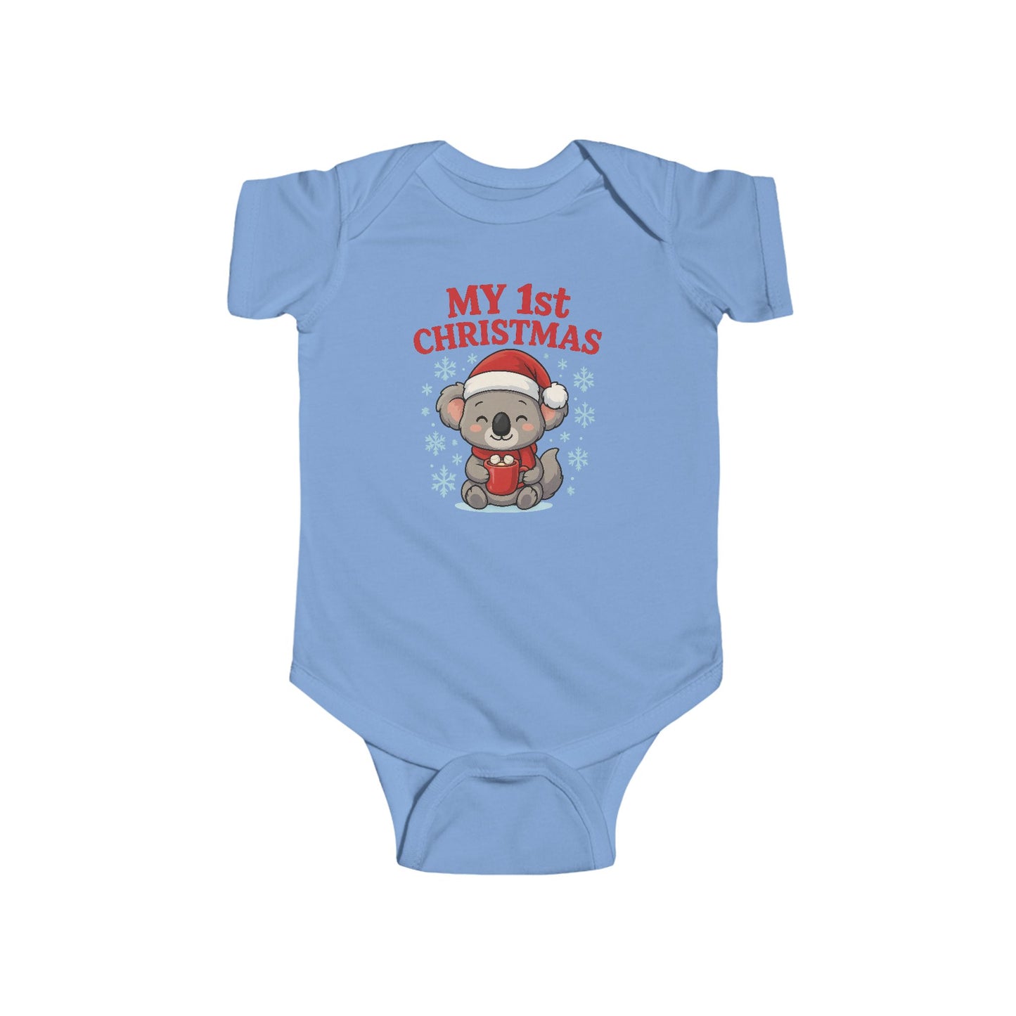🎄🐨 My 1st Christmas Baby Onesie – Adorable Koala Holiday Outfit for Infants 🎅❄️