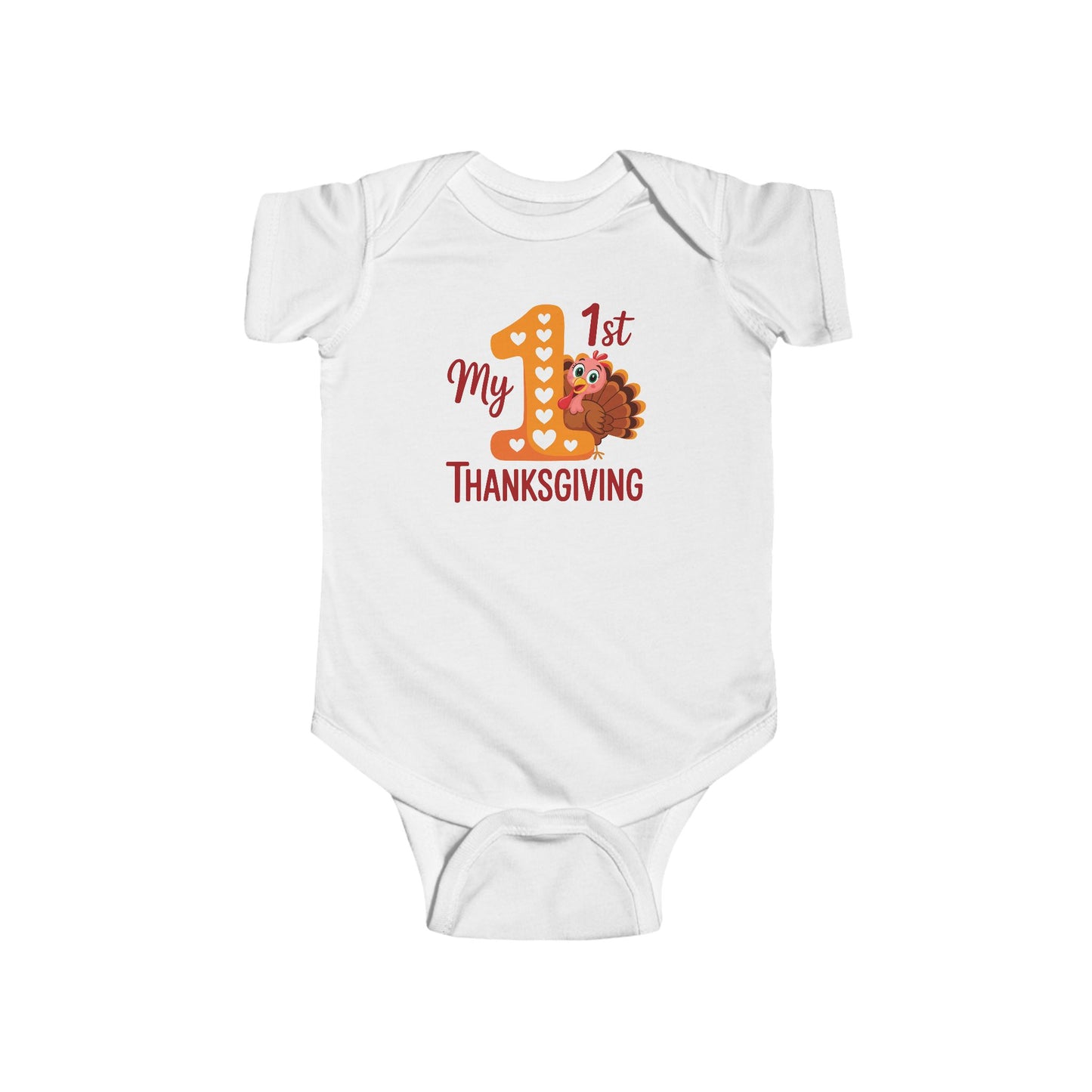 🦃🎀 My 1st Thanksgiving Baby Girl Onesie – Adorable Turkey Holiday Outfit 🍂❤️