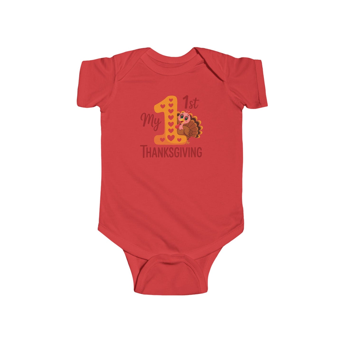 🦃🎀 My 1st Thanksgiving Baby Girl Onesie – Adorable Turkey Holiday Outfit 🍂❤️