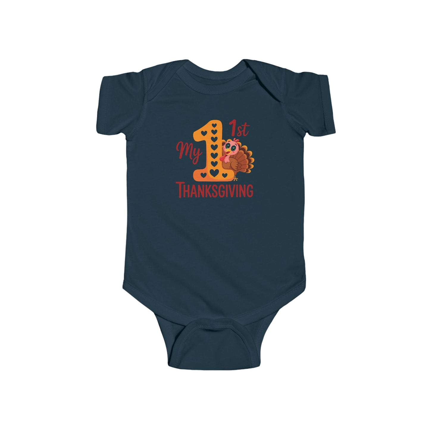 🦃🎀 My 1st Thanksgiving Baby Girl Onesie – Adorable Turkey Holiday Outfit 🍂❤️