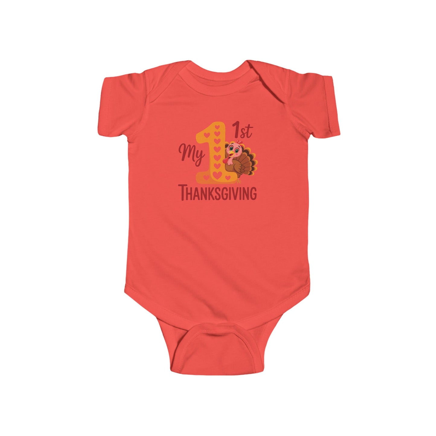 🦃🎀 My 1st Thanksgiving Baby Girl Onesie – Adorable Turkey Holiday Outfit 🍂❤️