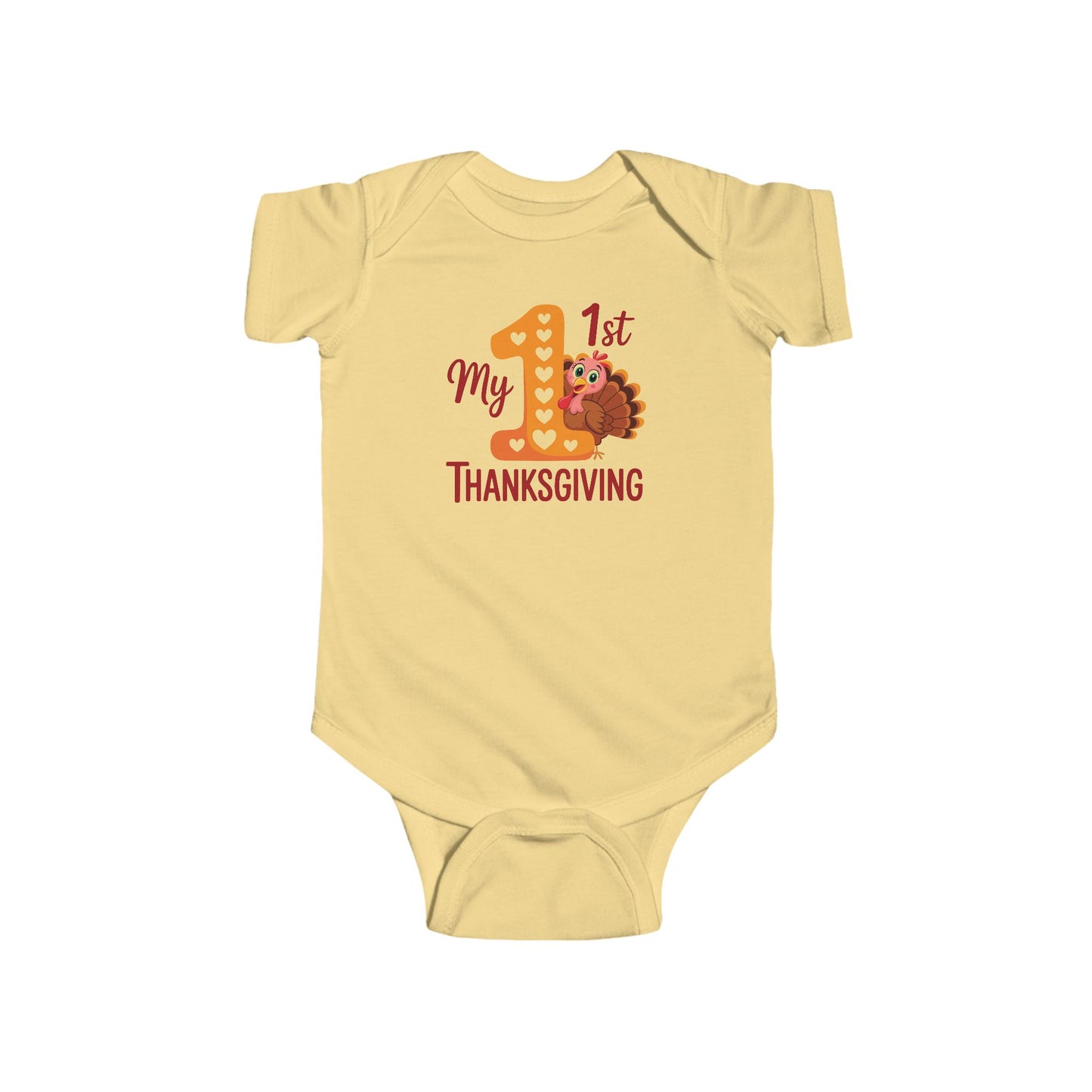 🦃🎀 My 1st Thanksgiving Baby Girl Onesie – Adorable Turkey Holiday Outfit 🍂❤️