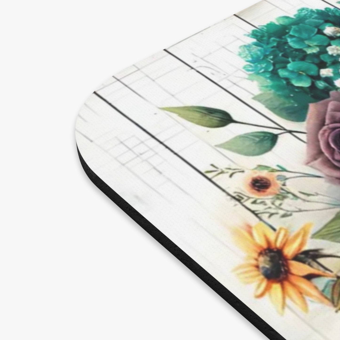 🖱️🌻🐶 Puppy & Sunflower Garden Mouse Pad – Cozy Floral Charm for Your Desk