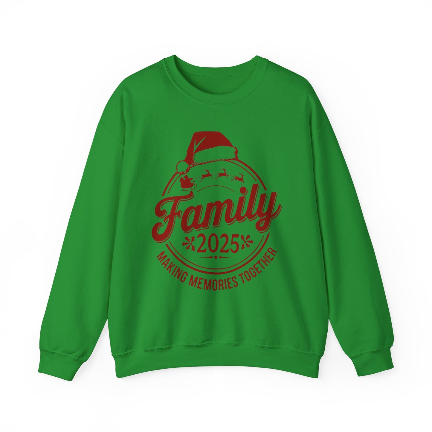 🎅❤️ Family 2025 Christmas Sweatshirt – Making Memories Together 🌟✨