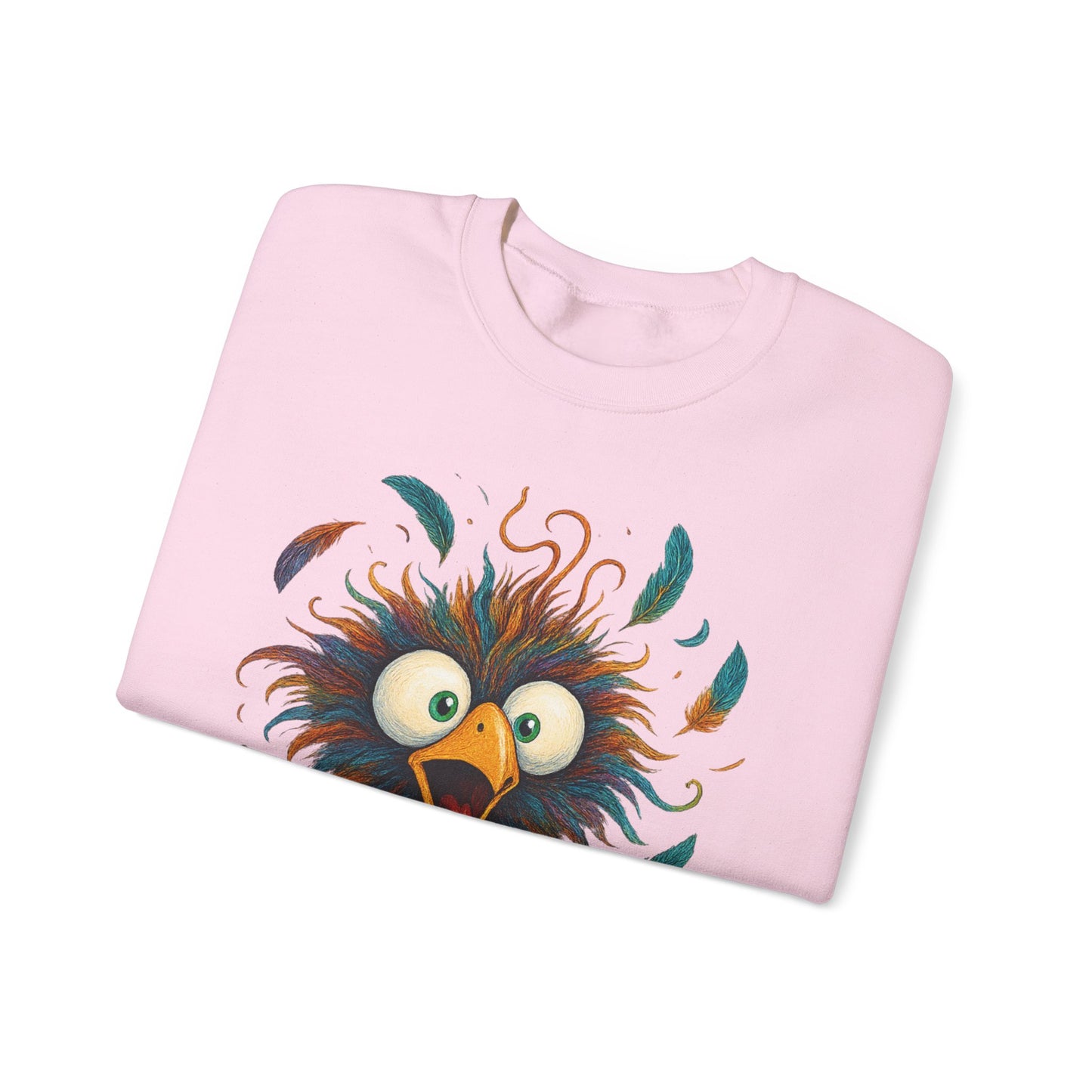 🍂🪽 F.CAW.F Funny Bird Sweatshirt – Quirky Fowl Humor for Everyday Laughs