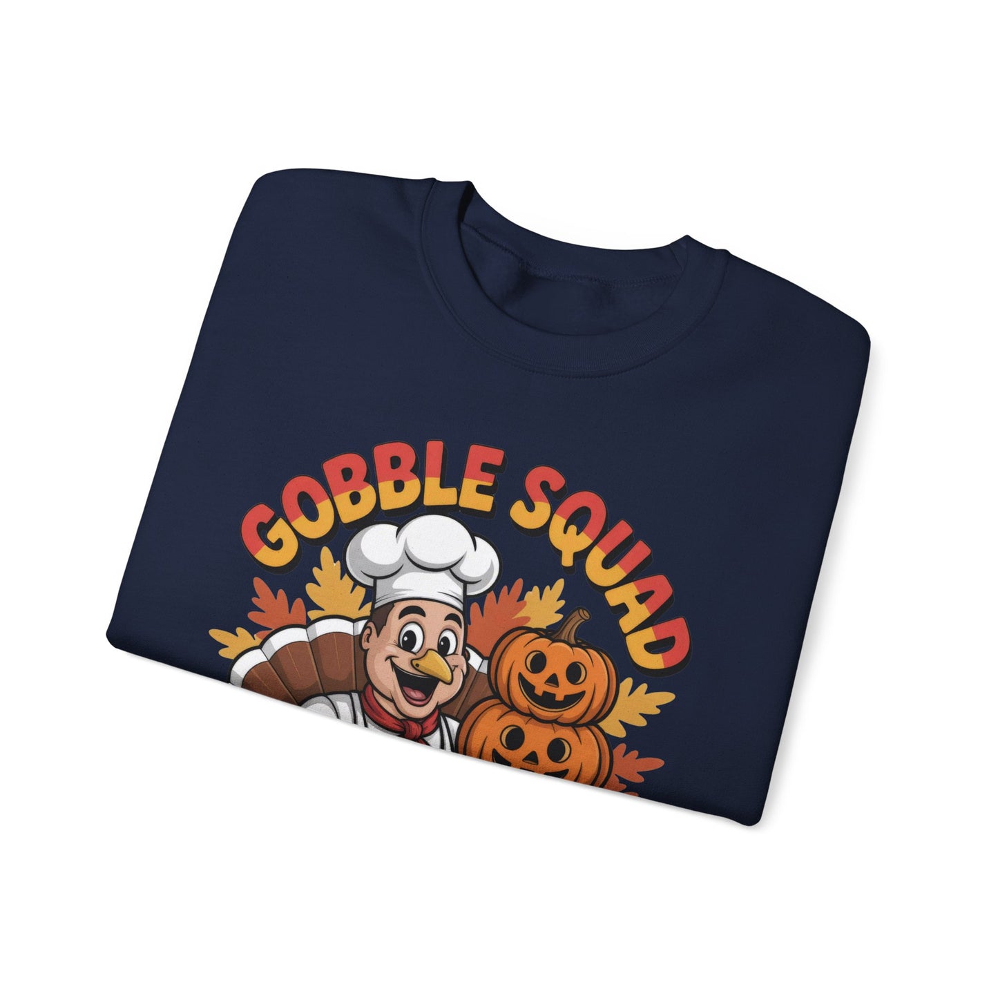 🦃🍂 Gobble Squad Thanksgiving Sweatshirt – Fun Fall Vibes for the Season