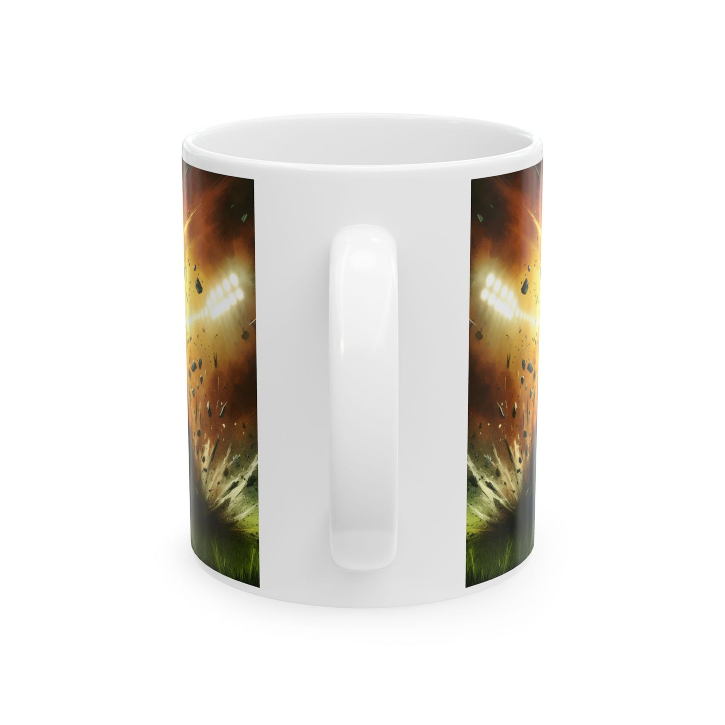 ⚽🔥 Explosive Soccer Mug – Customizable Sports Coffee Cup ✨☕