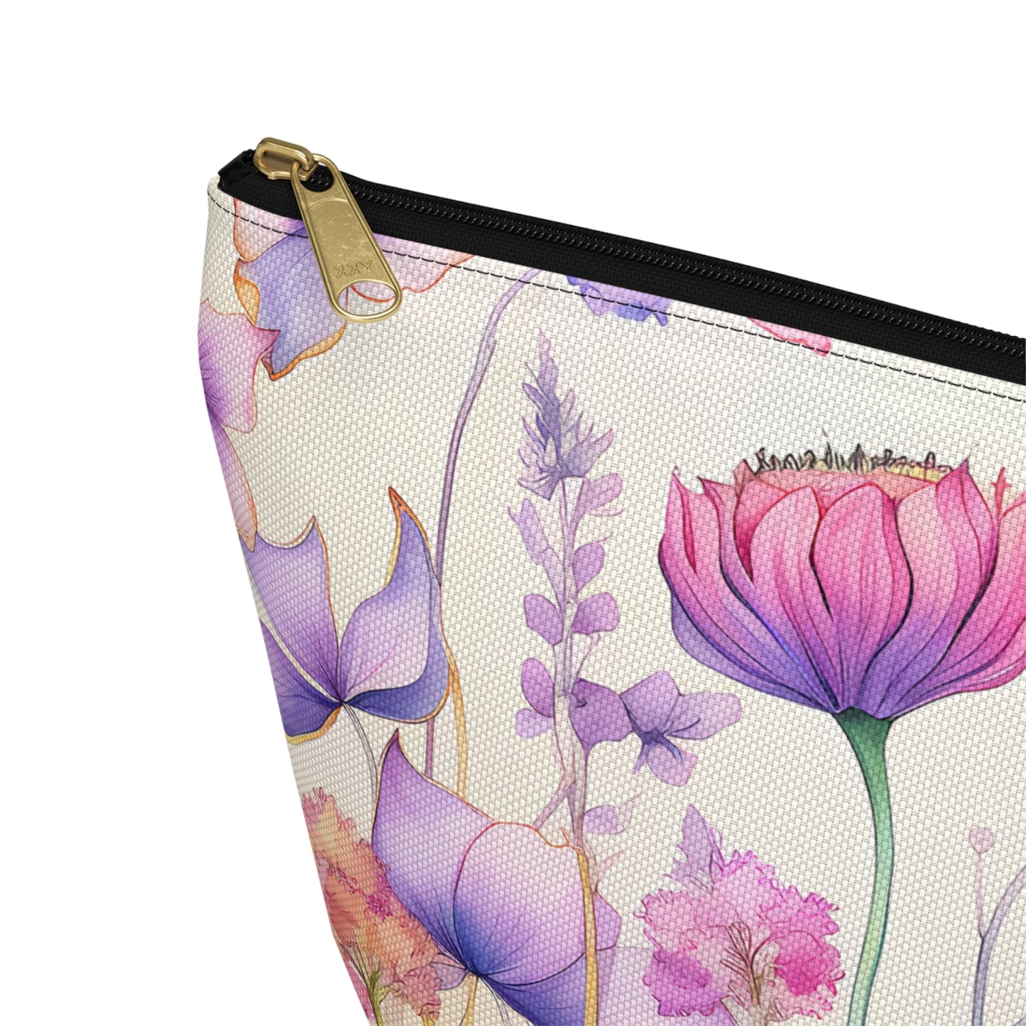 Accessory Pouch – Floral Garden Makeup Bag
