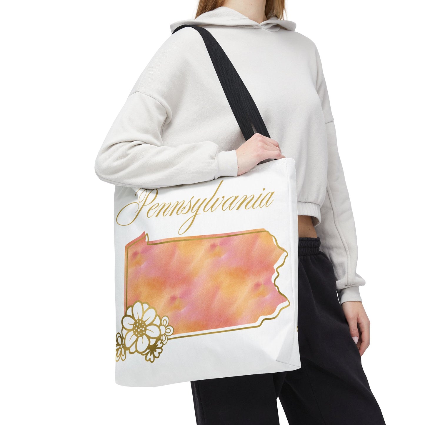 🌸 Pennsylvania State Floral Tote Bag – Elegant, Practical & Historic Charm 👜