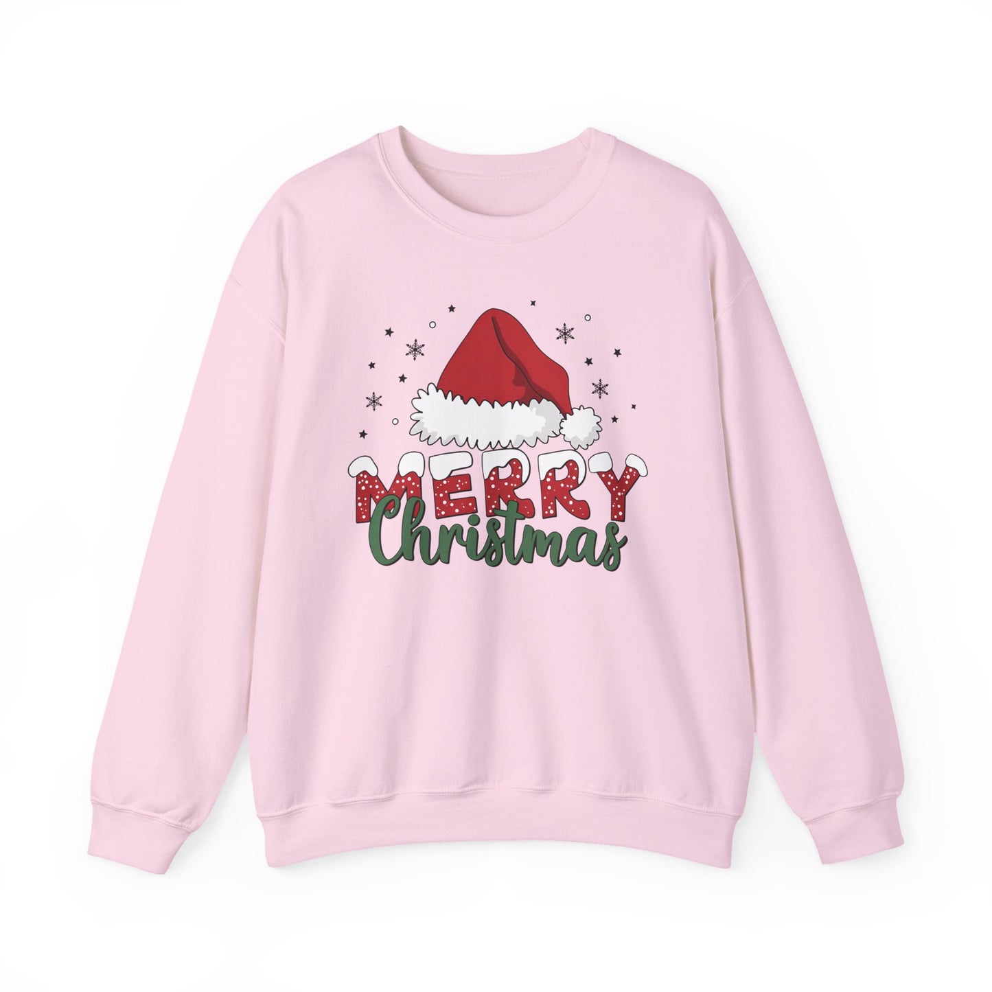 🎅✨ Merry Christmas Santa Hat Sweatshirt – Classic Festive Holiday Style