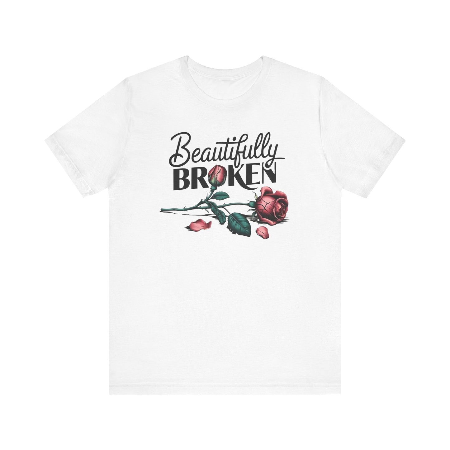Camiseta Rosa “Beautifully Broken”: una camiseta empoderante con una elegancia suave