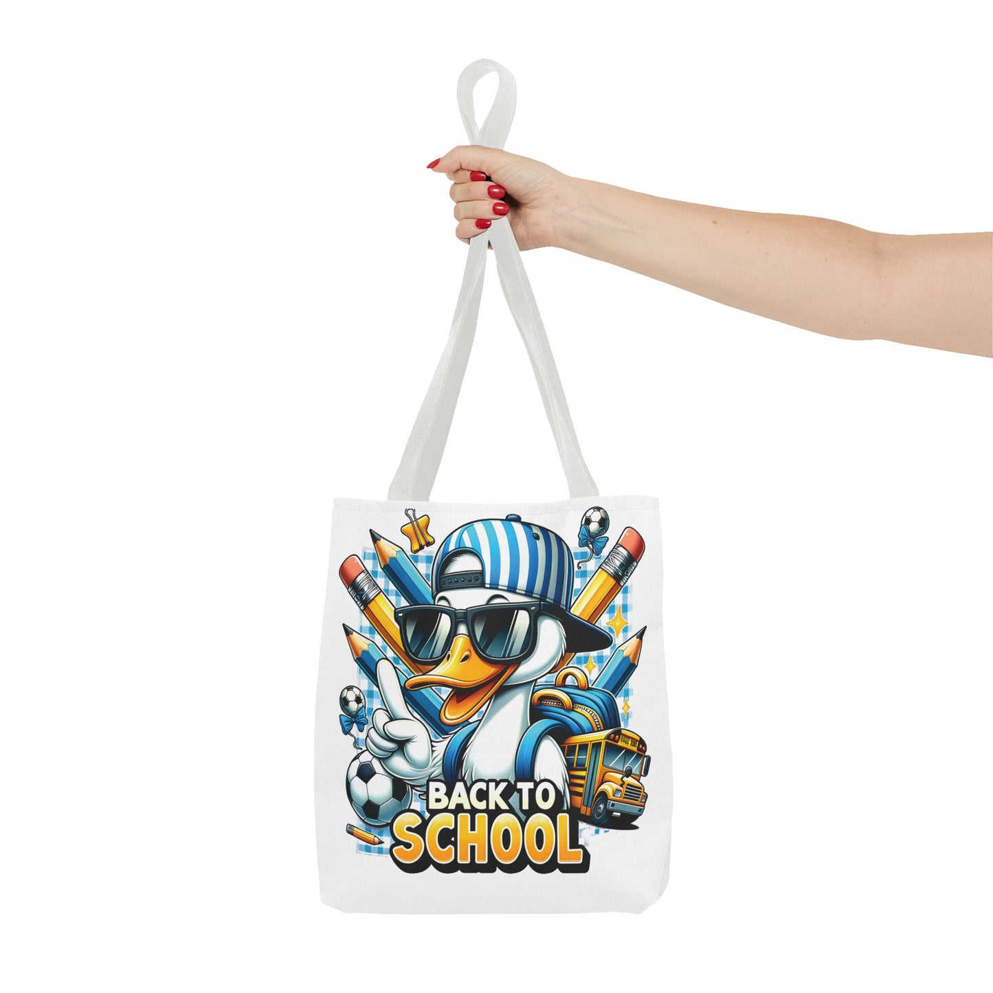 🦆 Cool Duck Back to School Tote – Waddle into the School Year in Style 🏫