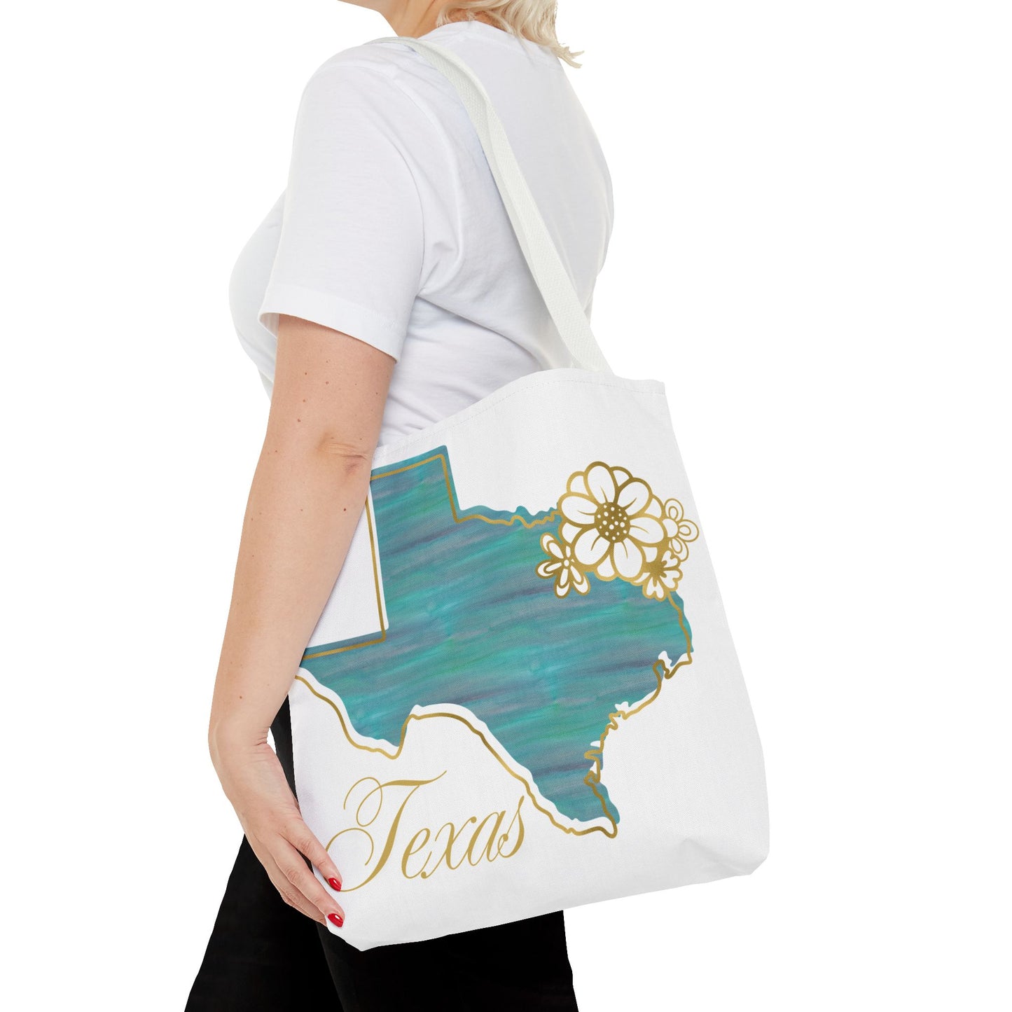 🎨 Texas State Floral Tote Bag – Elegant, Practical & Southern Charm 🌸