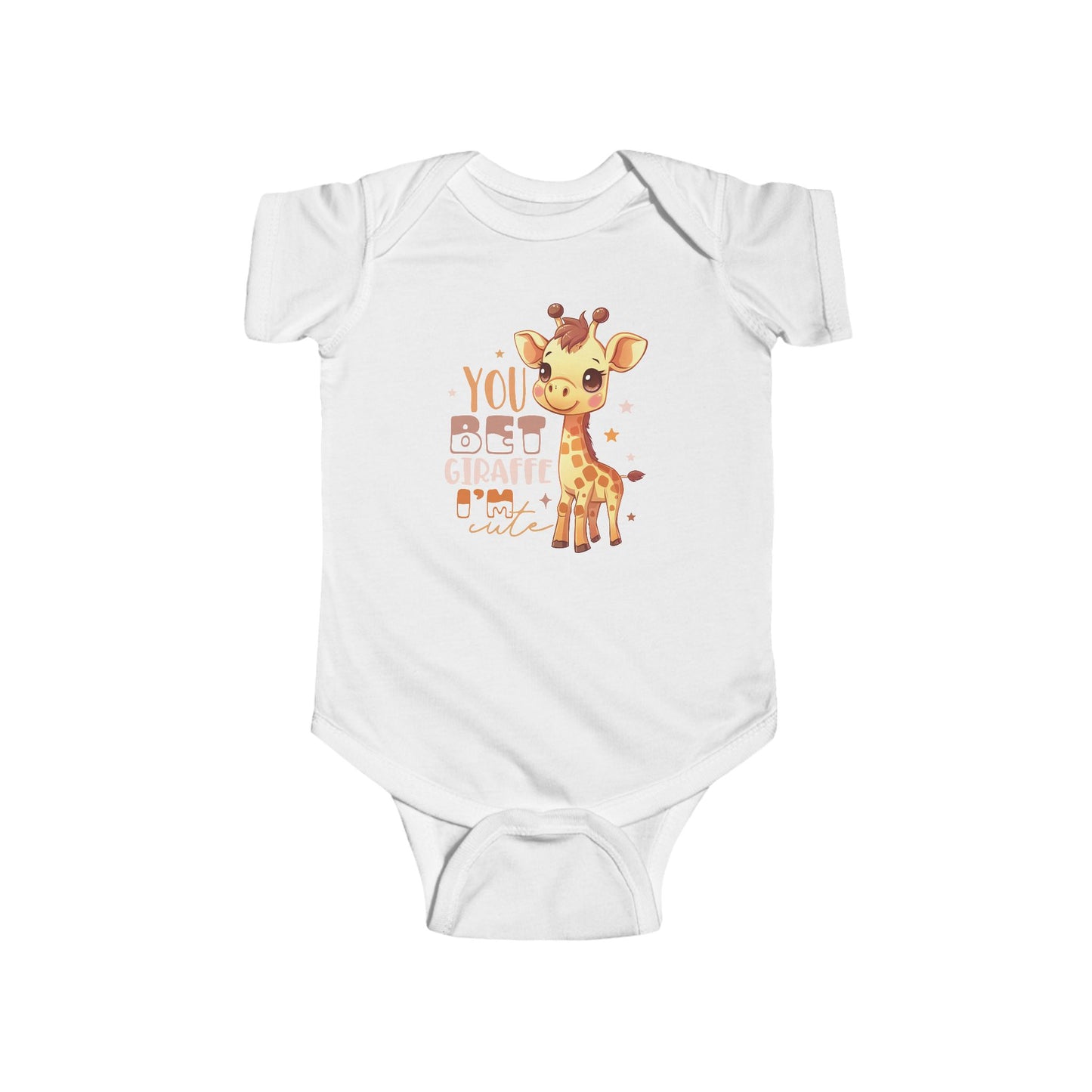 🦒 You Bet Giraffe I’m Cute Baby Onesie – Funny Animal Outfit 🌟