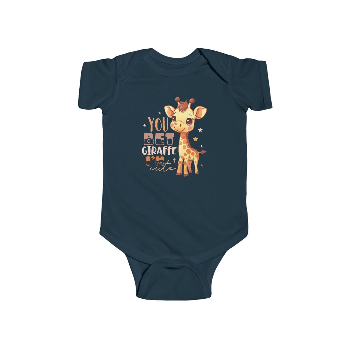 🦒 You Bet Giraffe I’m Cute Baby Onesie – Funny Animal Outfit 🌟