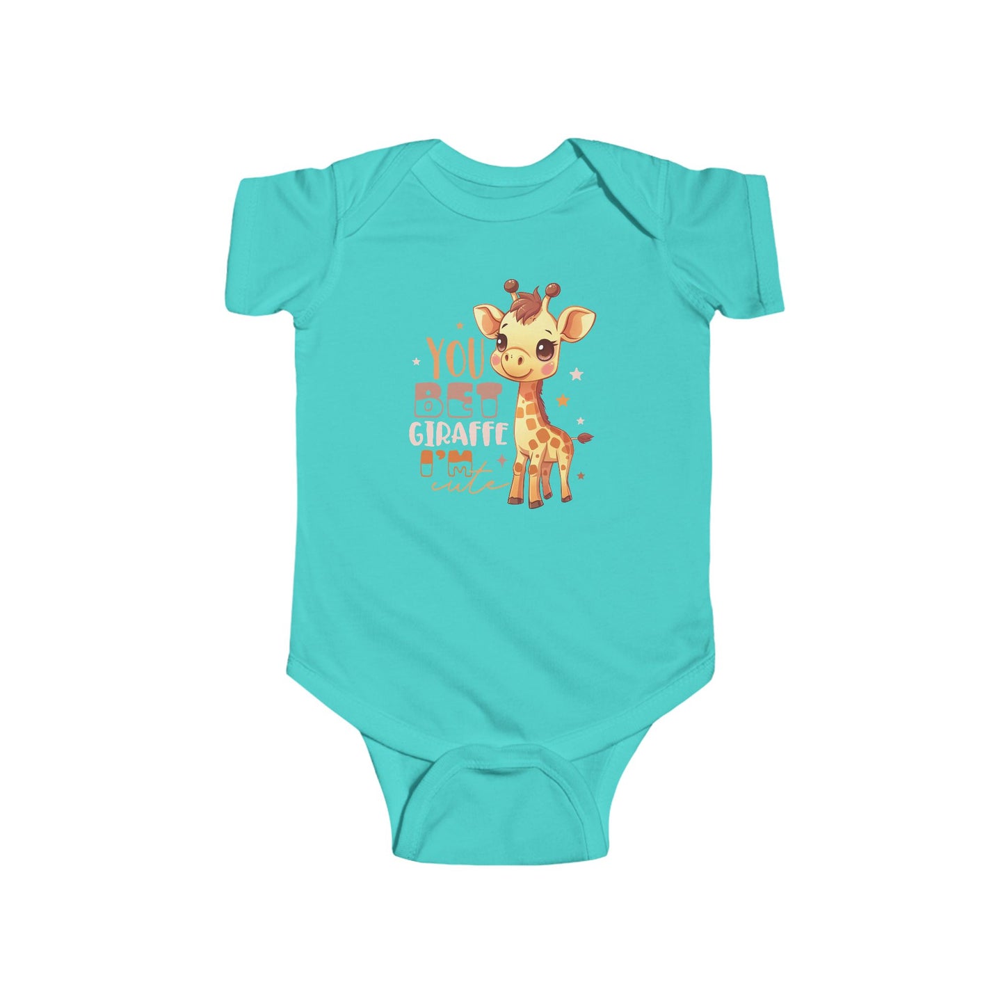 🦒 You Bet Giraffe I’m Cute Baby Onesie – Funny Animal Outfit 🌟