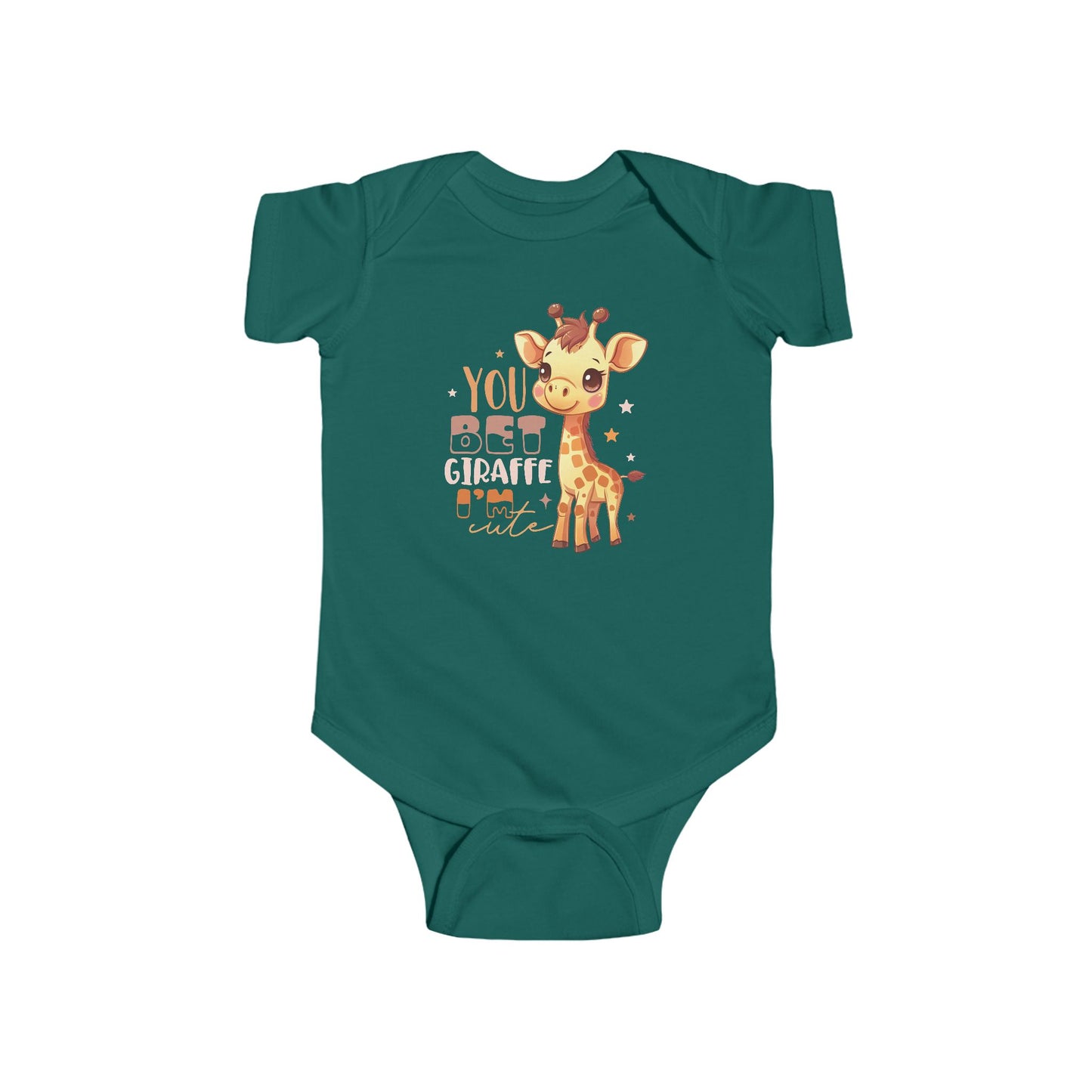 🦒 You Bet Giraffe I’m Cute Baby Onesie – Funny Animal Outfit 🌟