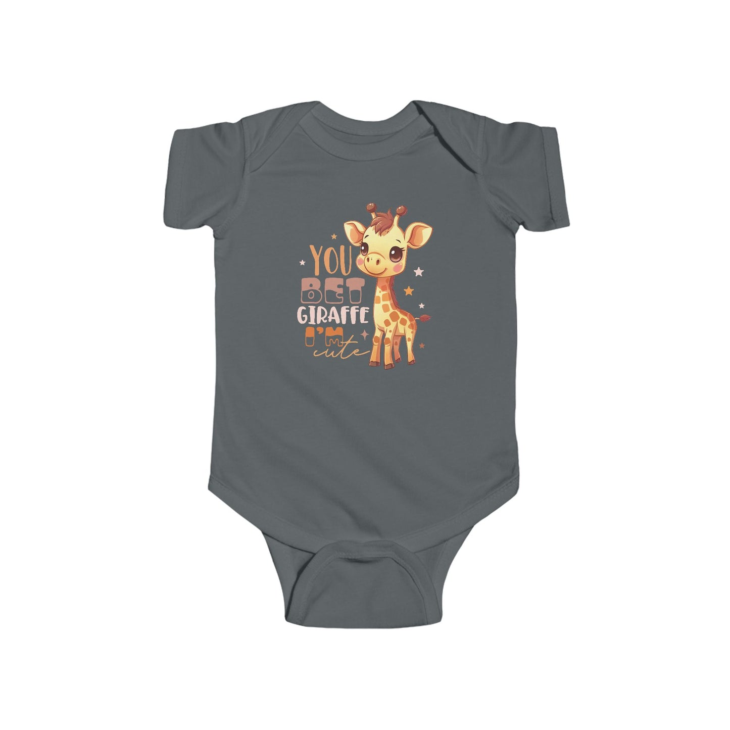 🦒 You Bet Giraffe I’m Cute Baby Onesie – Funny Animal Outfit 🌟