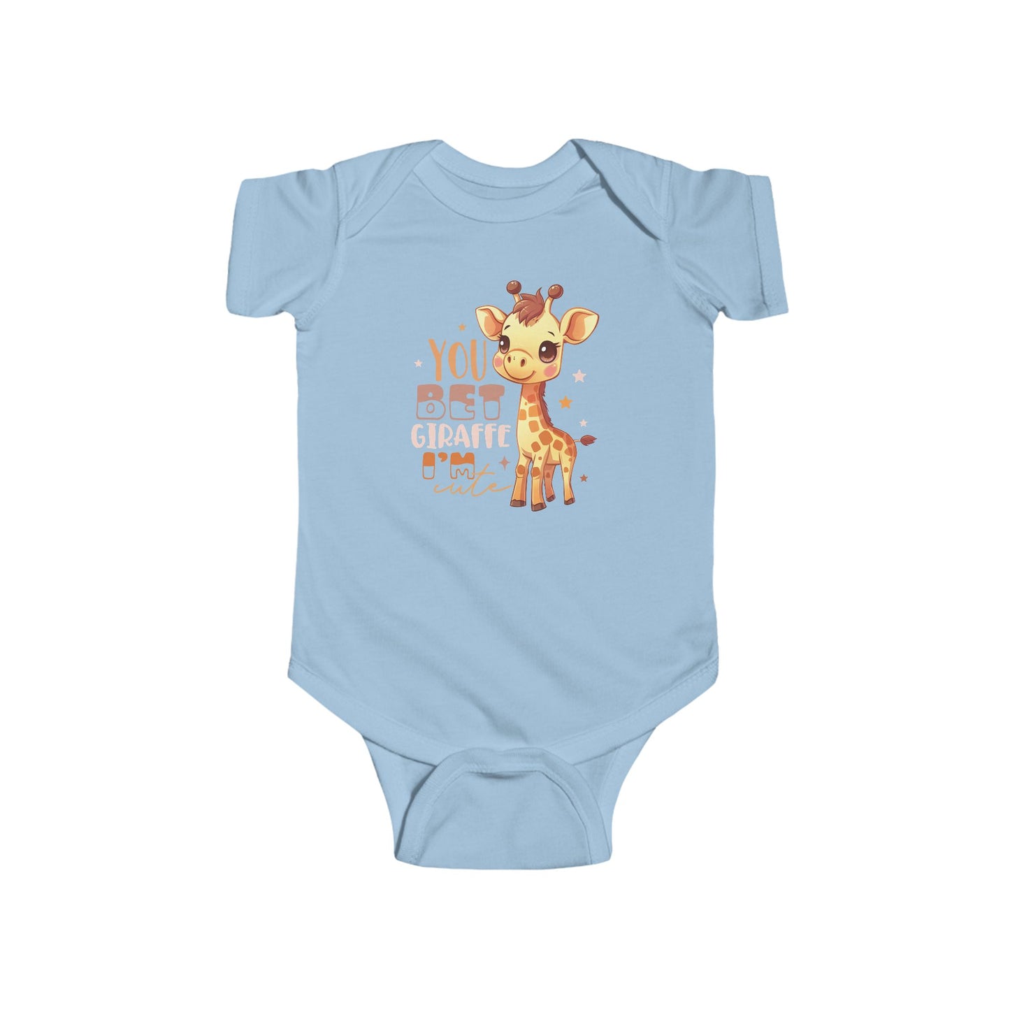 🦒 You Bet Giraffe I’m Cute Baby Onesie – Funny Animal Outfit 🌟