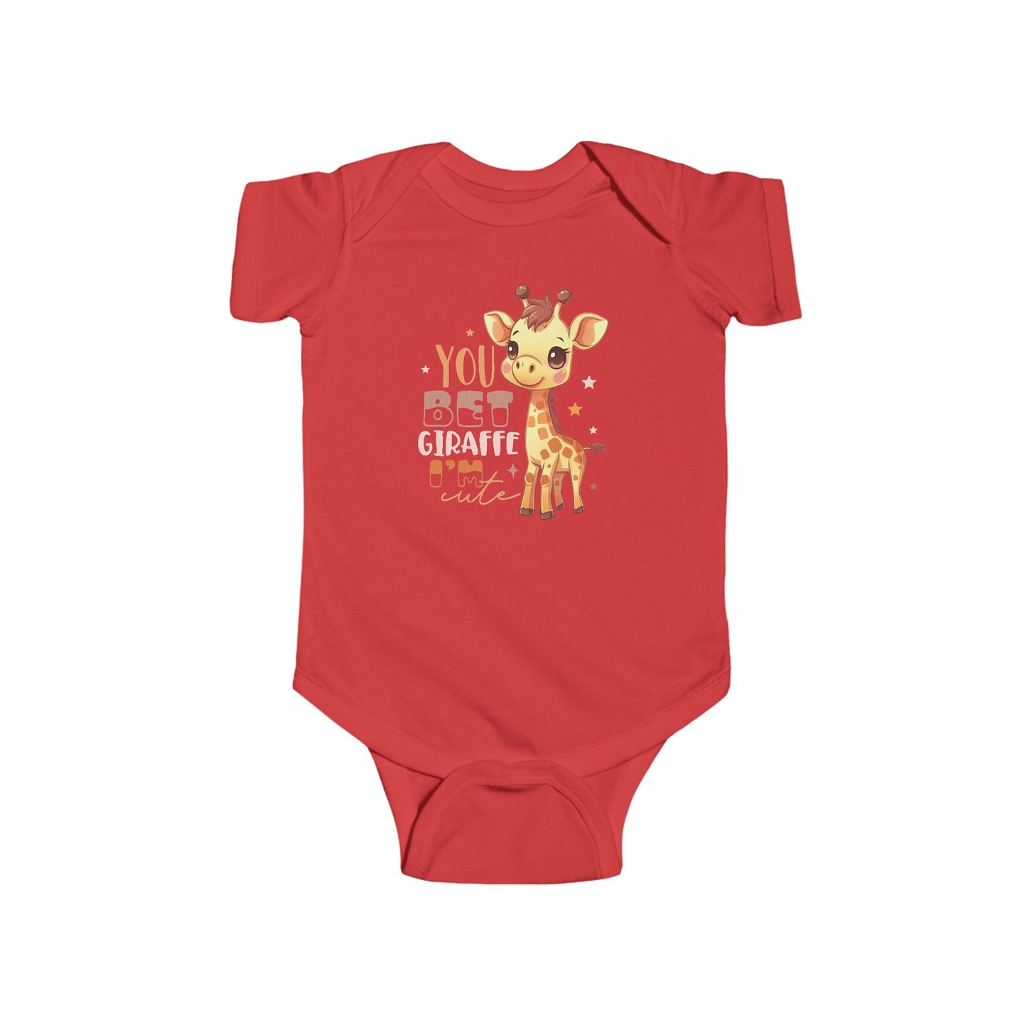 🦒 You Bet Giraffe I’m Cute Baby Onesie – Funny Animal Outfit 🌟