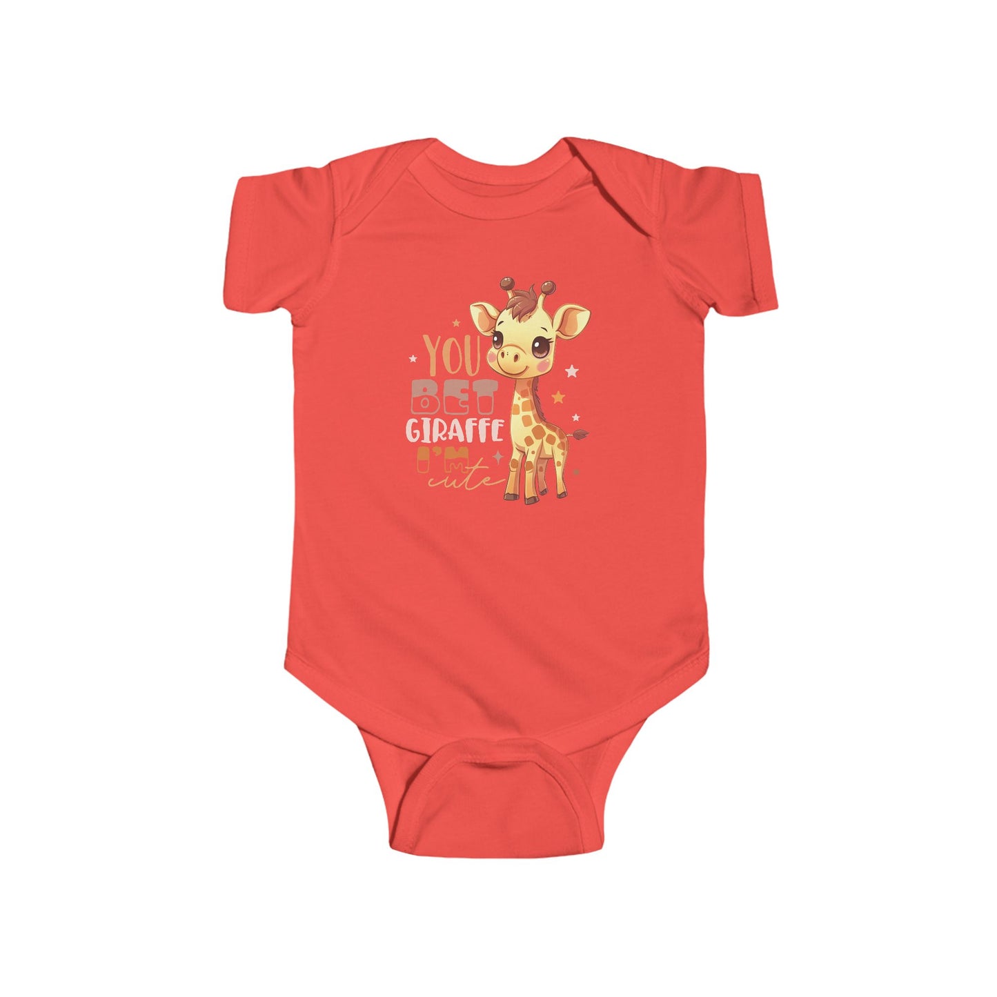 🦒 You Bet Giraffe I’m Cute Baby Onesie – Funny Animal Outfit 🌟