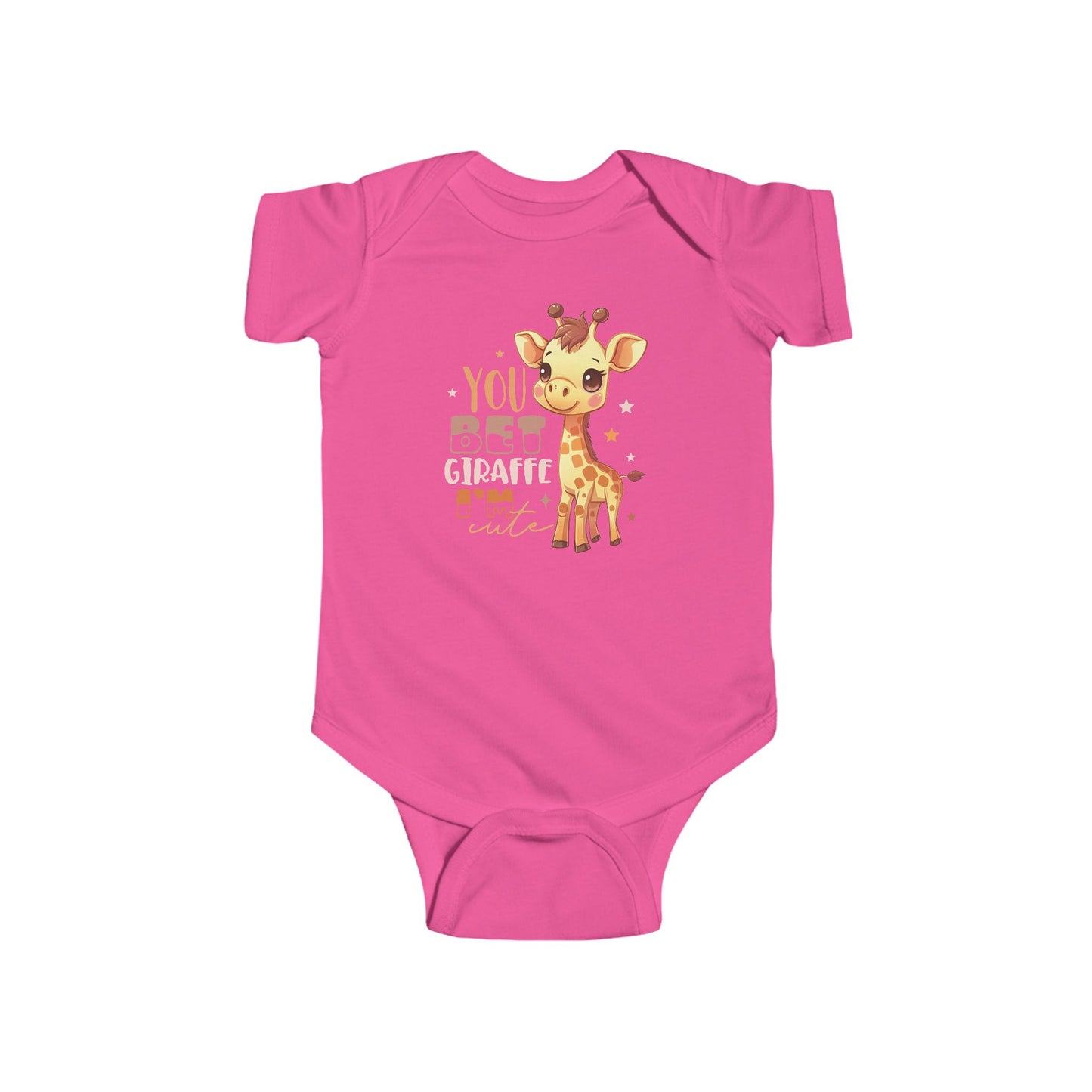 🦒 You Bet Giraffe I’m Cute Baby Onesie – Funny Animal Outfit 🌟